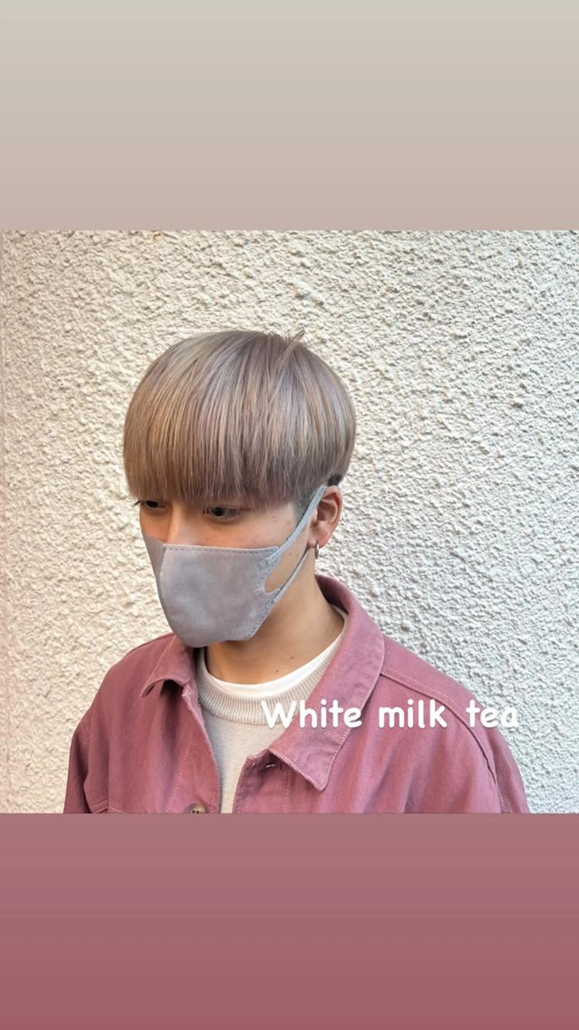 ショート カラー メンズ 茅ヶ崎パーマ特化/ スパイラル/ハルキのヘアスタイル