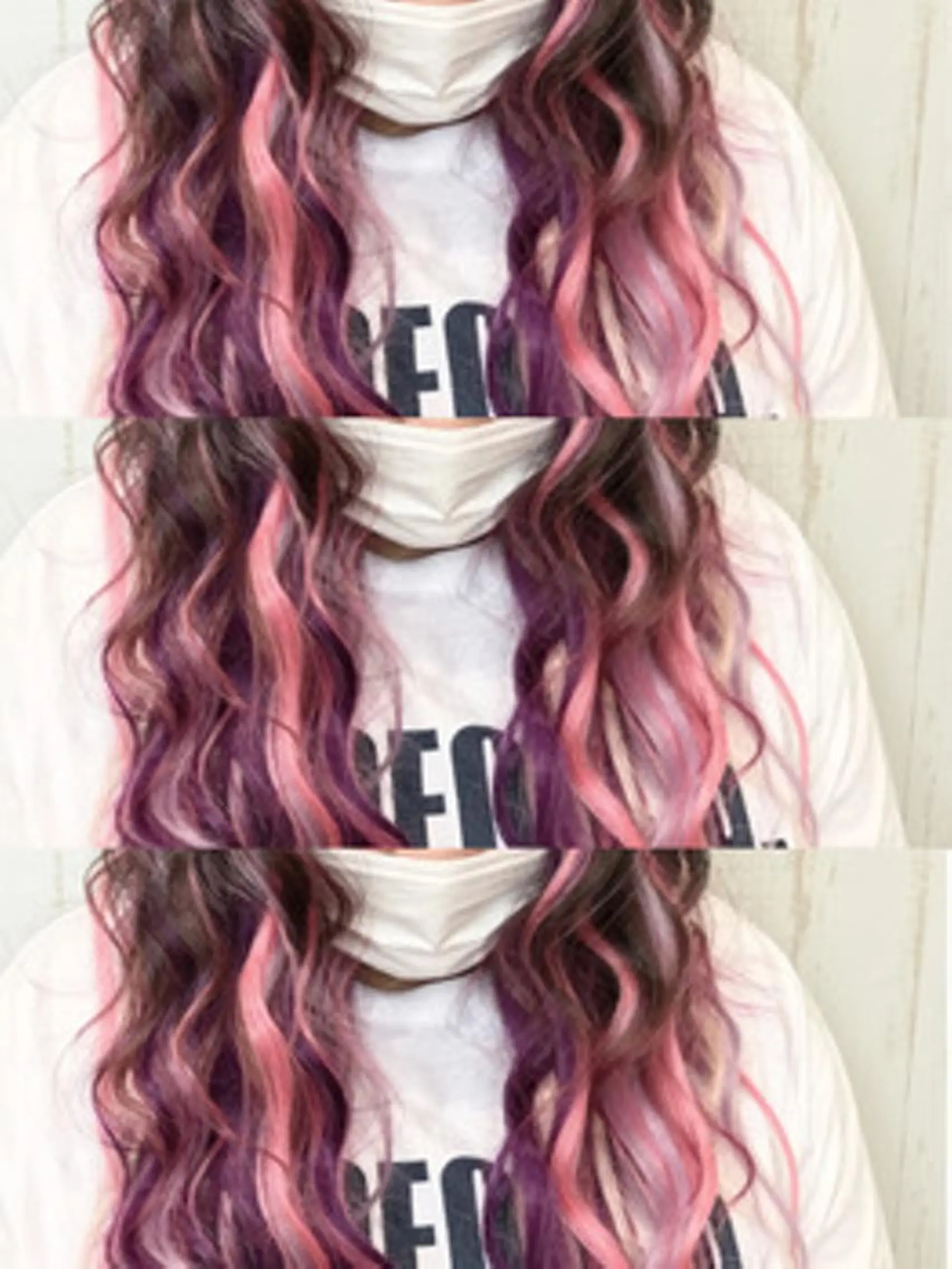 ロング カラー ヘアアレンジ R3 Eyelash RSKのマツエク・マツパデザイン