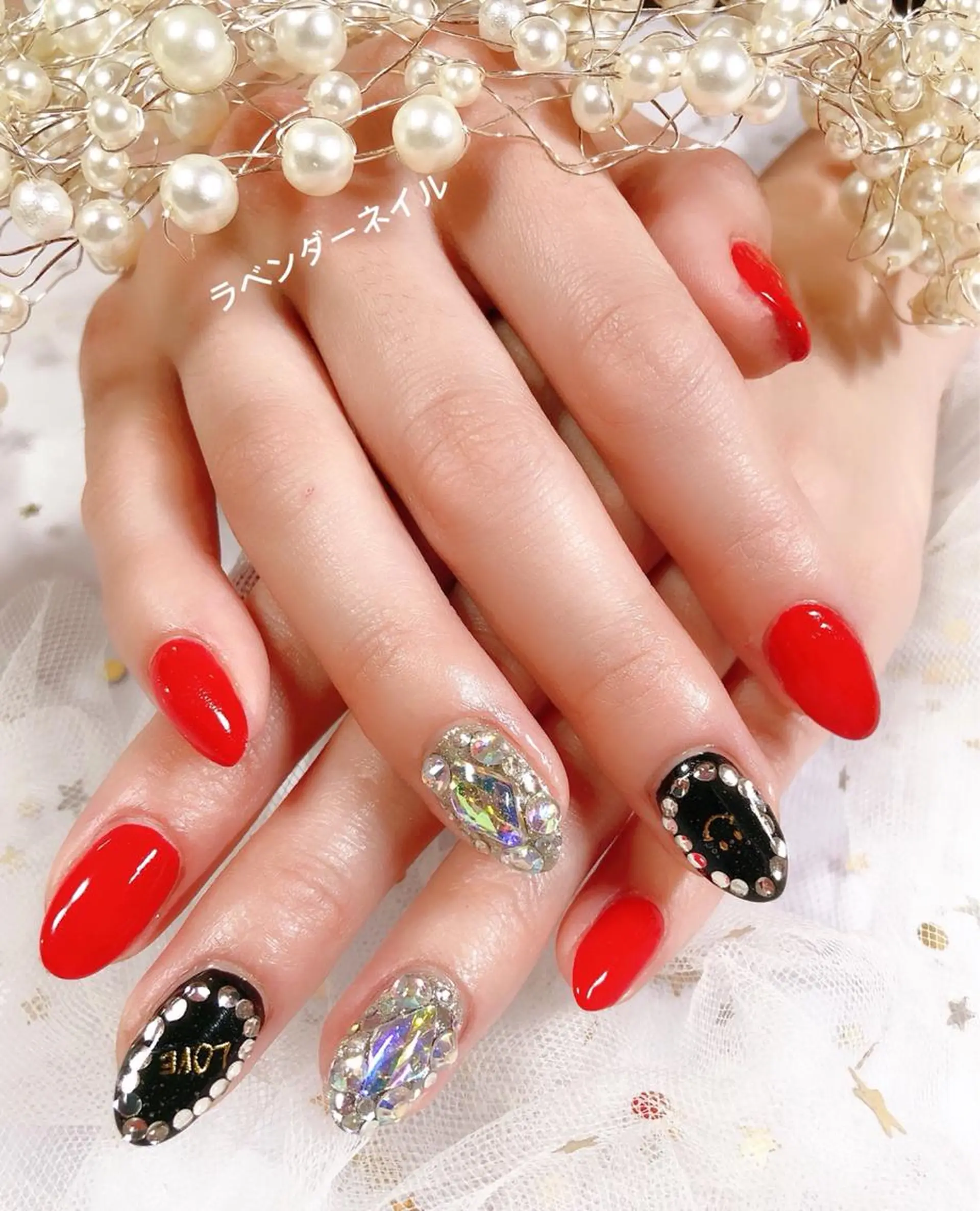 ネイル ラベンダー💖日暮里 ルル💖ネイルのネイルデザイン