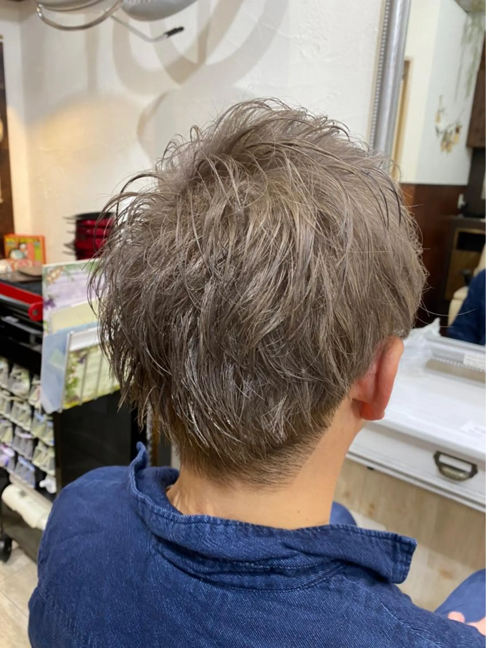 メンズ 💕ショート大募集✨ レディースカット❤️のヘアスタイル