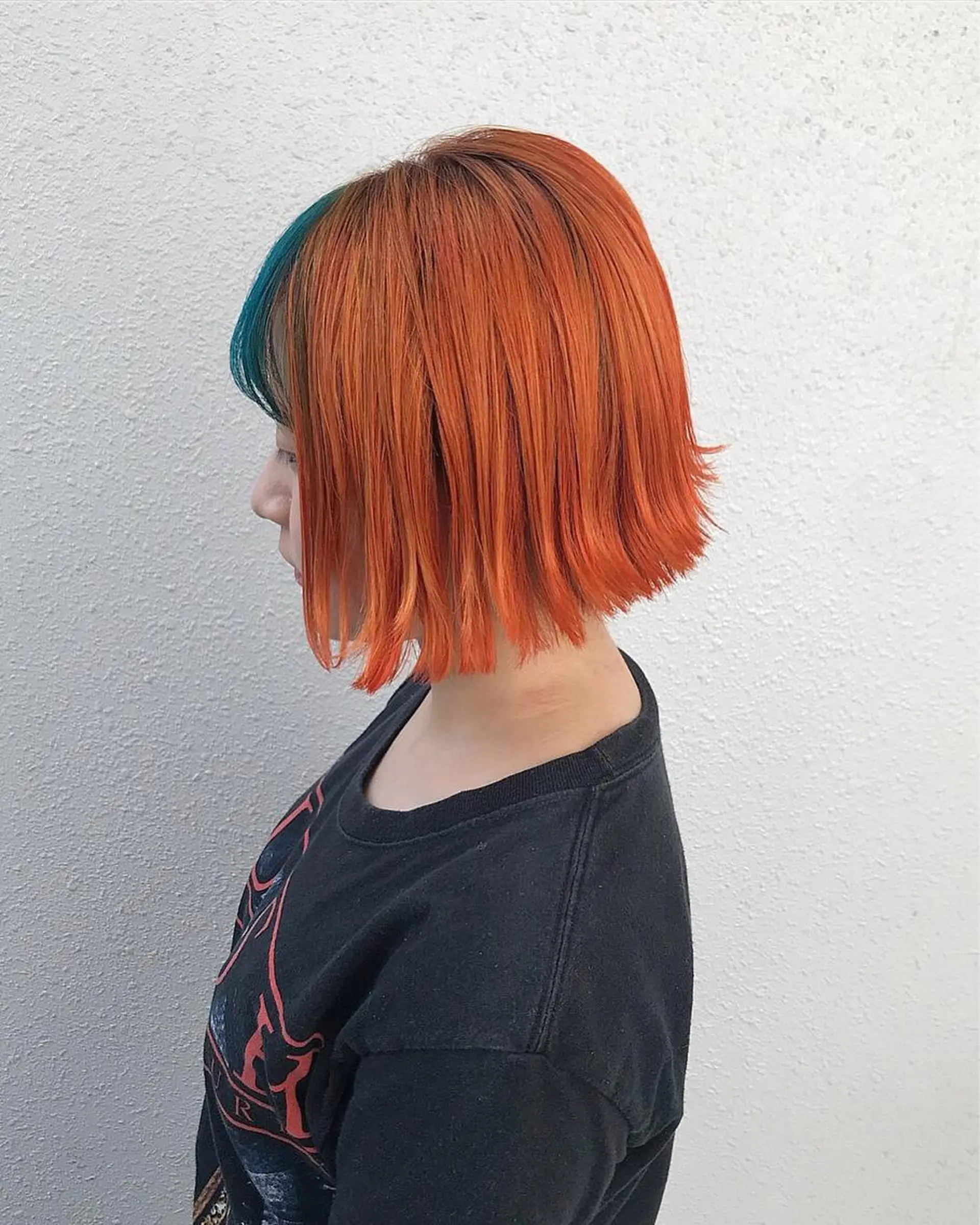 ショート カラー ブリーチ インナーカラー/天神 ブリーチ/吉田のヘアスタイル