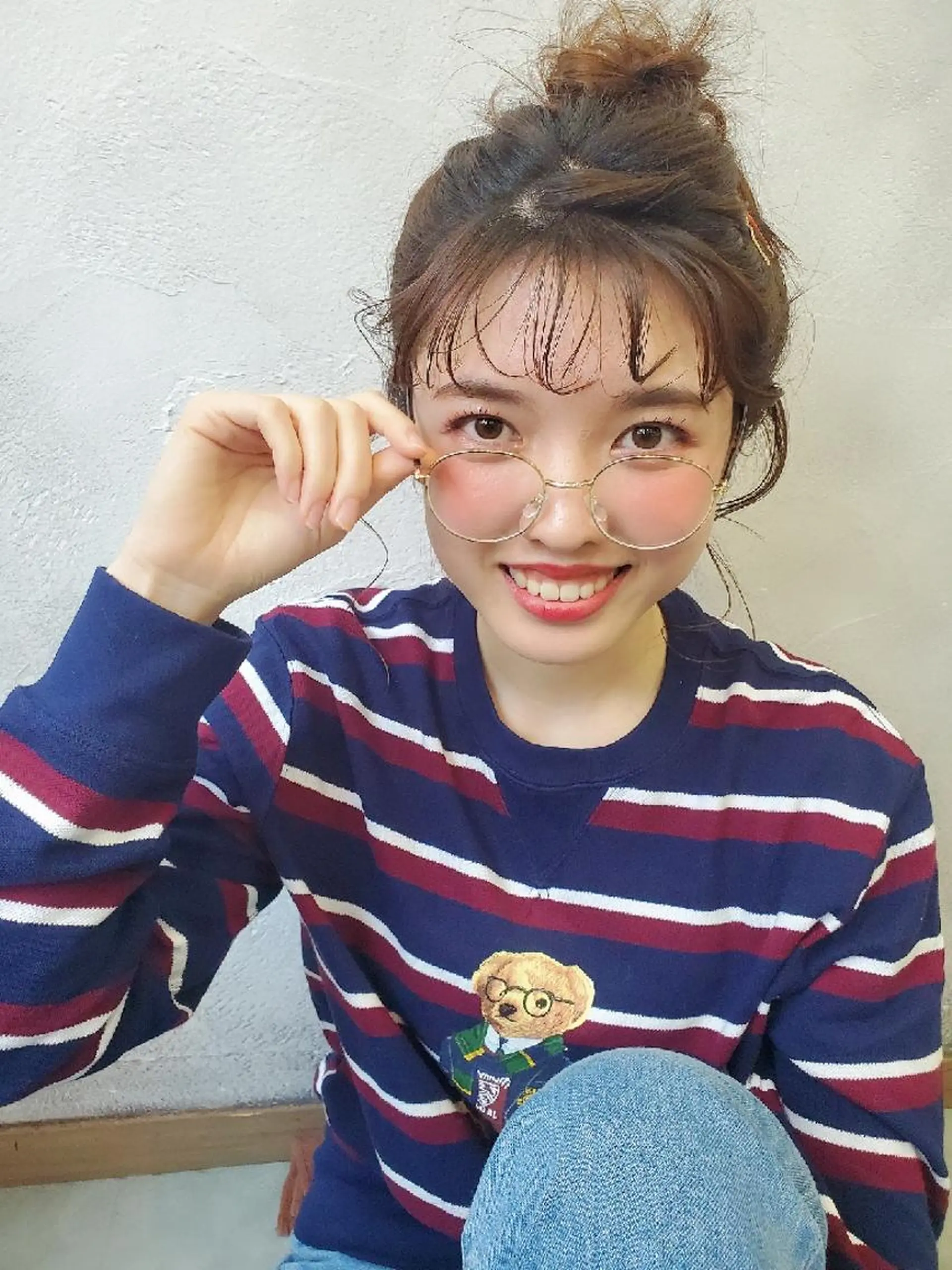 セミロング ヘアアレンジ カラー bei licoldo所属・仁科 美乃里のヘアスタイル