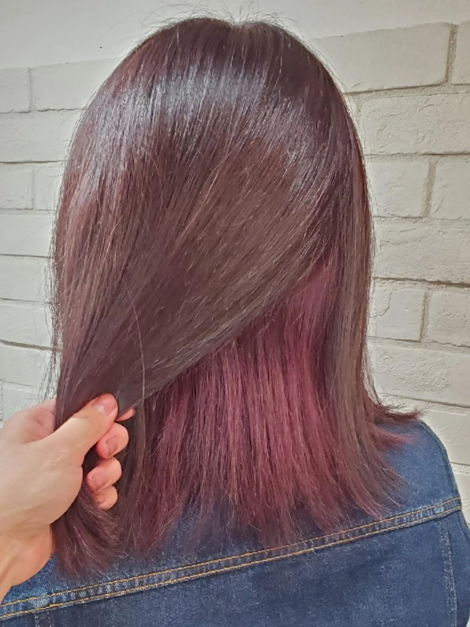 ミディアム カラー ベージュカラー ブリーチ カシス ピンクカラー ピンクベージュ カット ヘアカラー トリートメント パーソナルカラー 診断🍀マリンのヘアスタイル