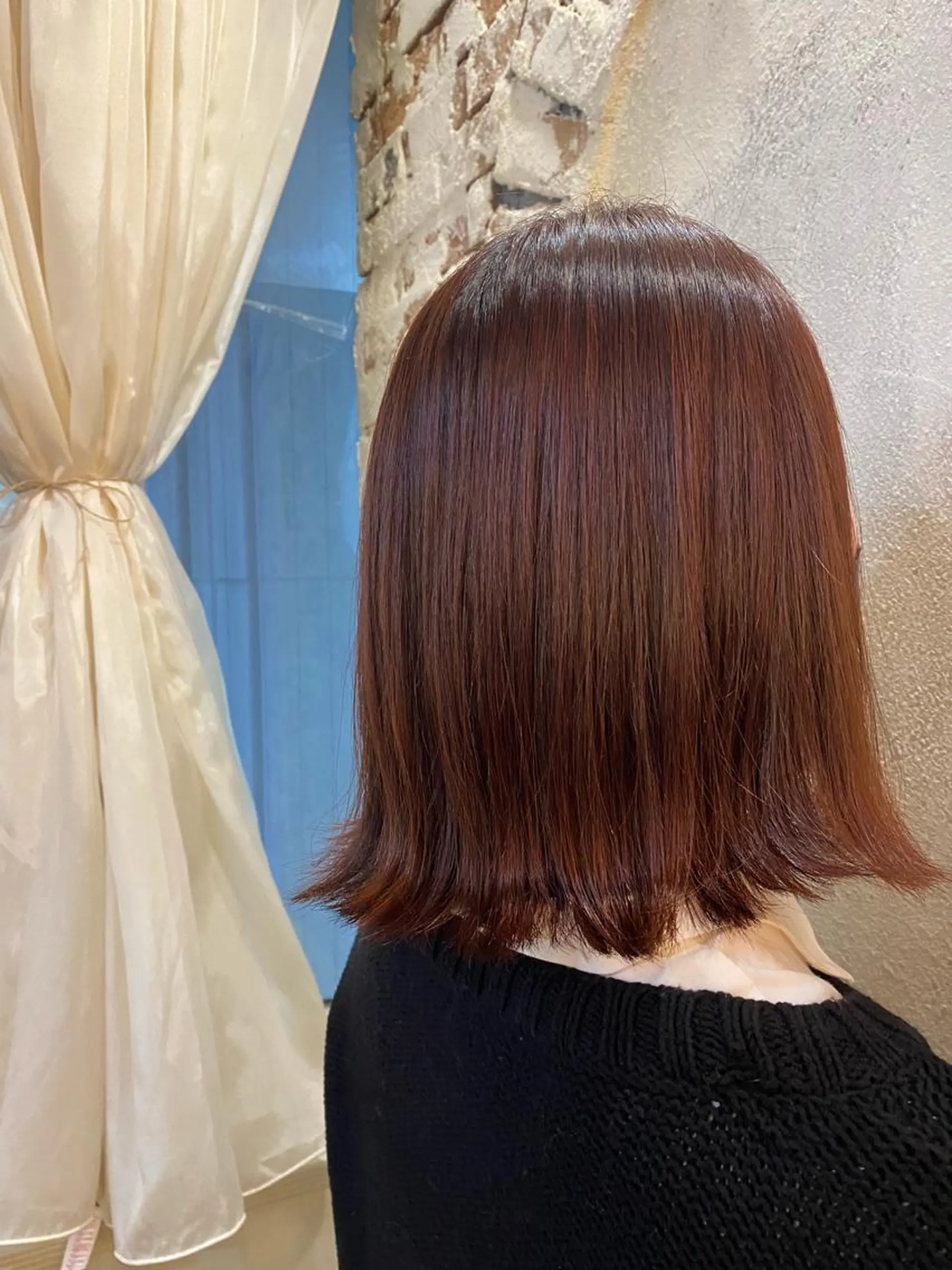 ミディアム カラー ママ美容師🧸谷山 潮音/ReFa取扱店のヘアスタイル