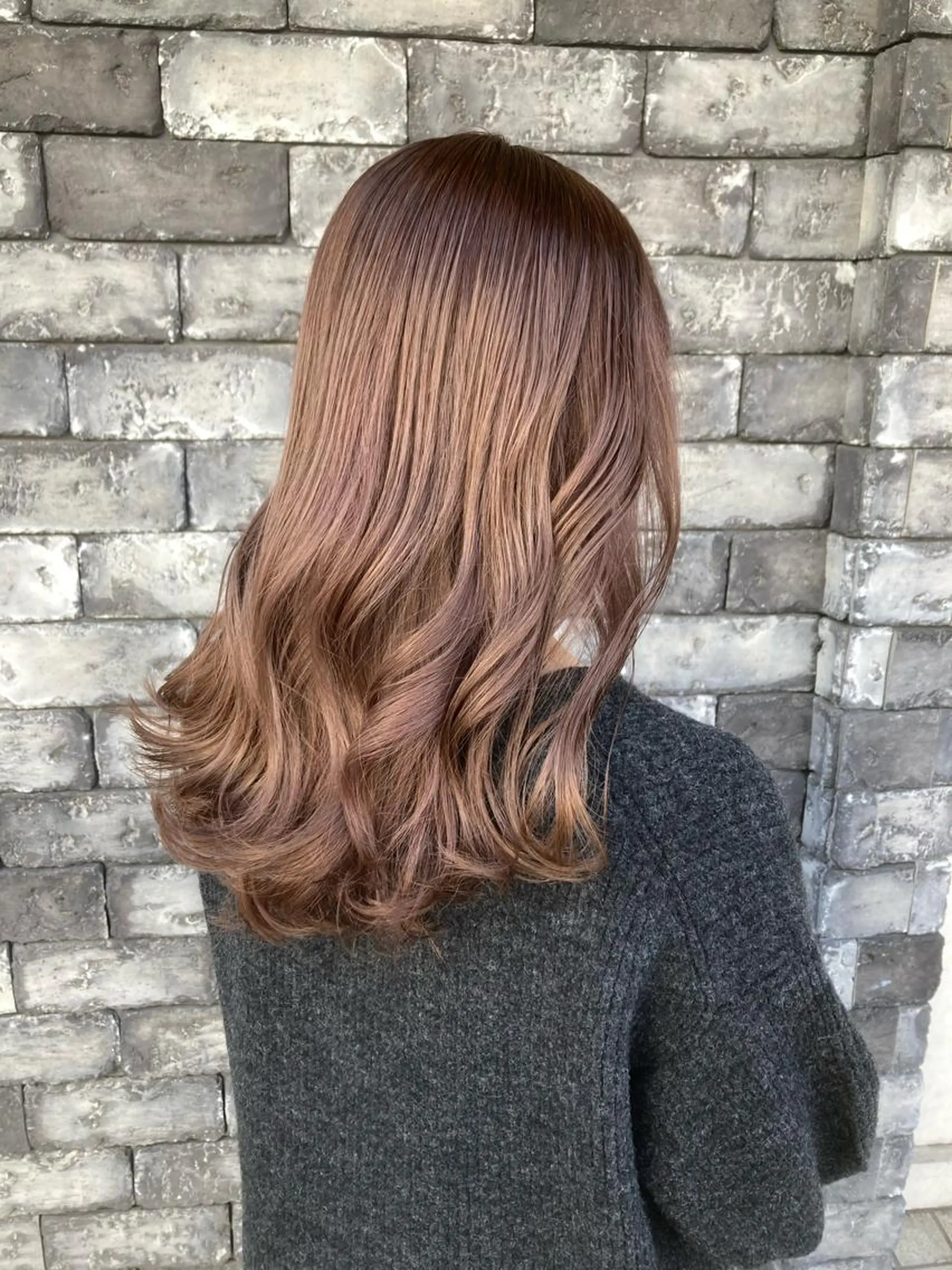 セミロング カラー カット ヘアカラー ヘアセット ✂️似合わせの魔術師 石田一樹✂️のヘアスタイル