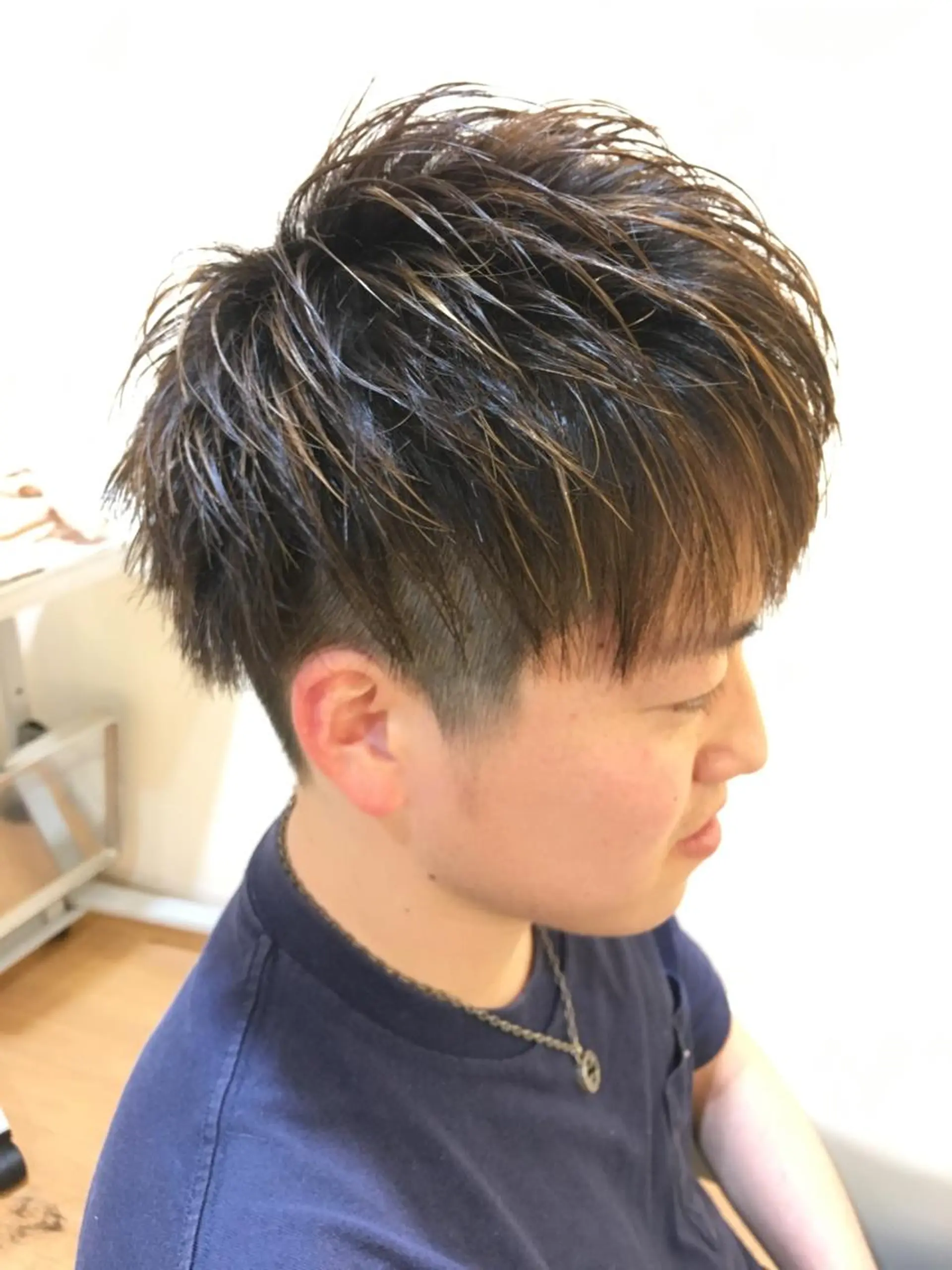 ショート カラー メンズ メンズカット 三村洸斗のヘアスタイル