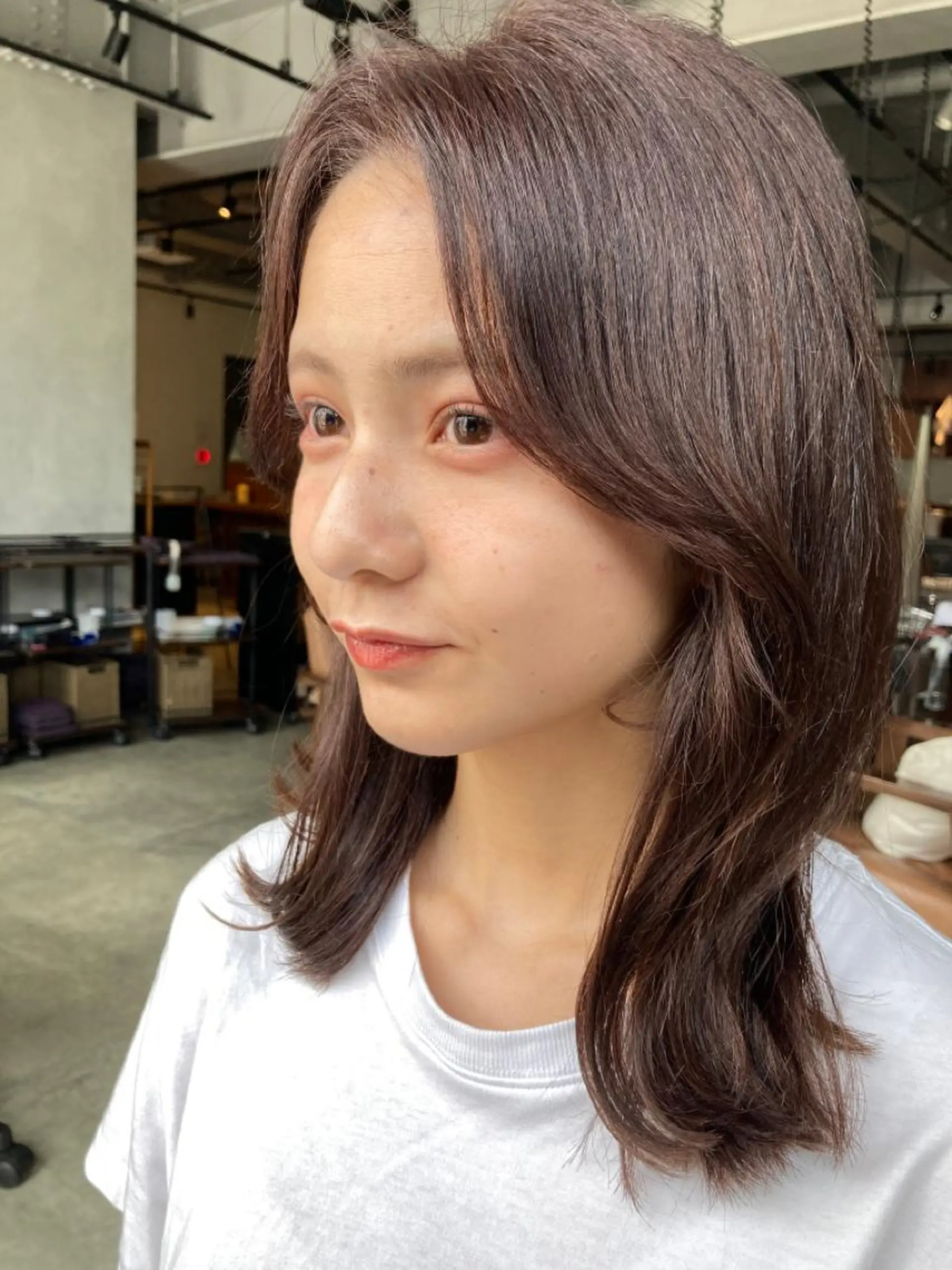 セミロング カラー カット ヘアカラー トリートメント mit by tree吉祥寺所属・パーソナルカラー 美容師國分優太のその他イメージ