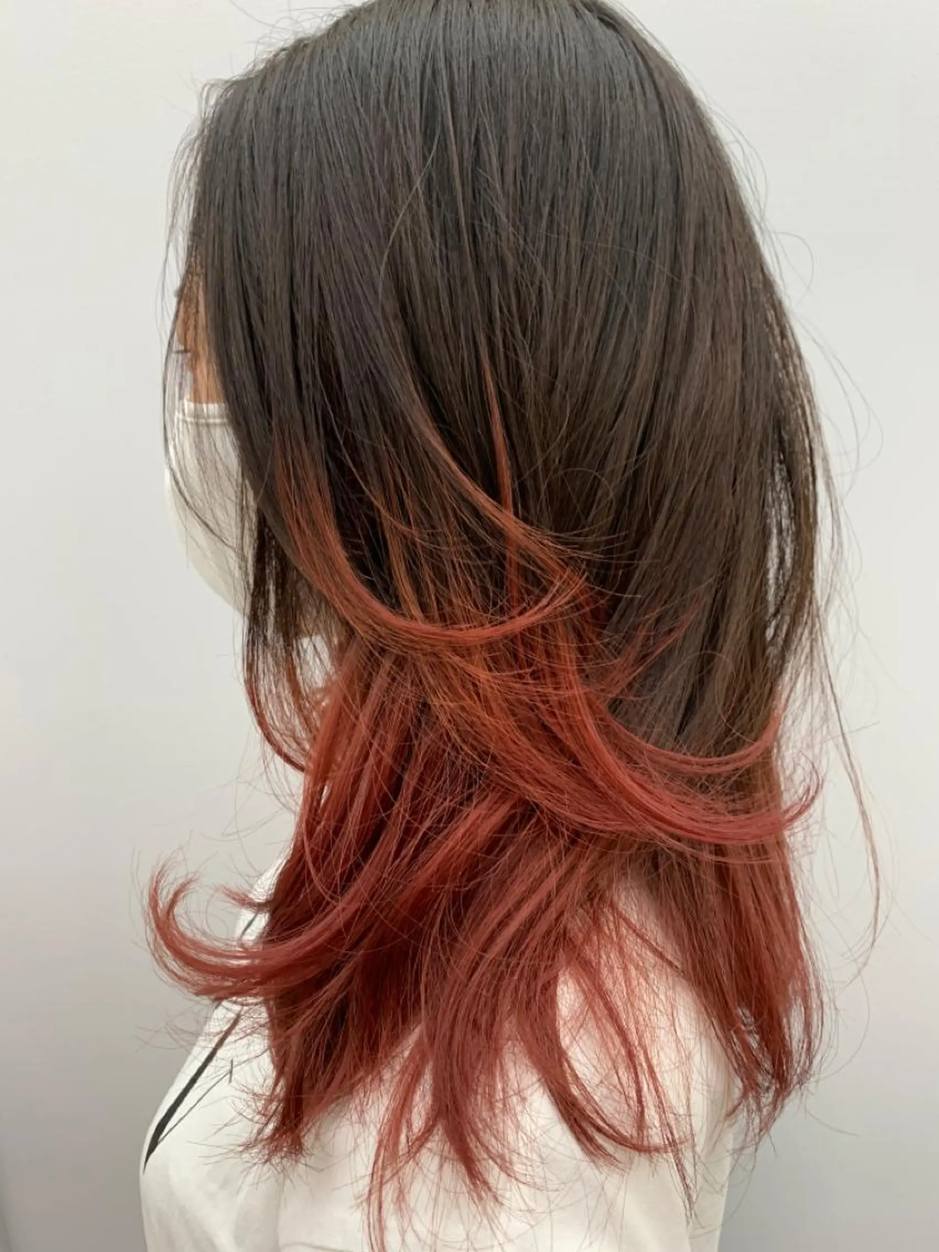 セミロング カラー ヘアアレンジ アディクシーカラー グラデーションカラー ハイトーンカラー インナーカラー 似合わせカット N° uairo 川崎店【ユアイロ】のヘアスタイル