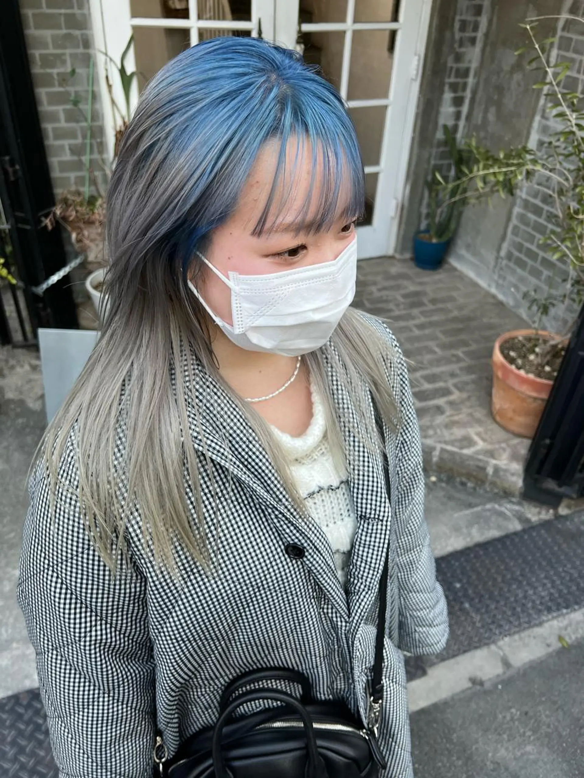 ロング カラー ハッシュカット カシマハヤトのヘアスタイル