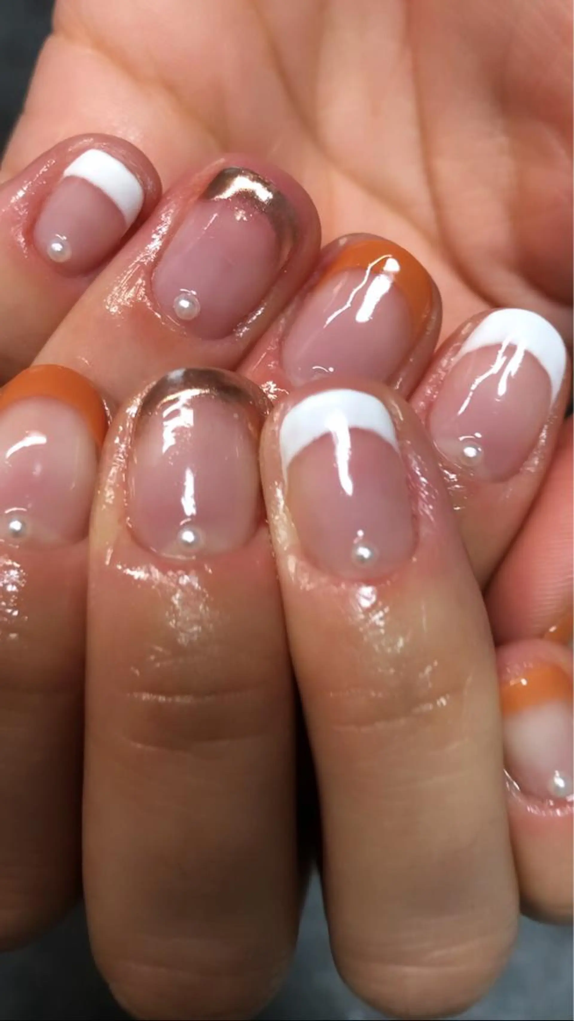 ネイル ハンドネイル 宮本 百合子のネイルデザイン