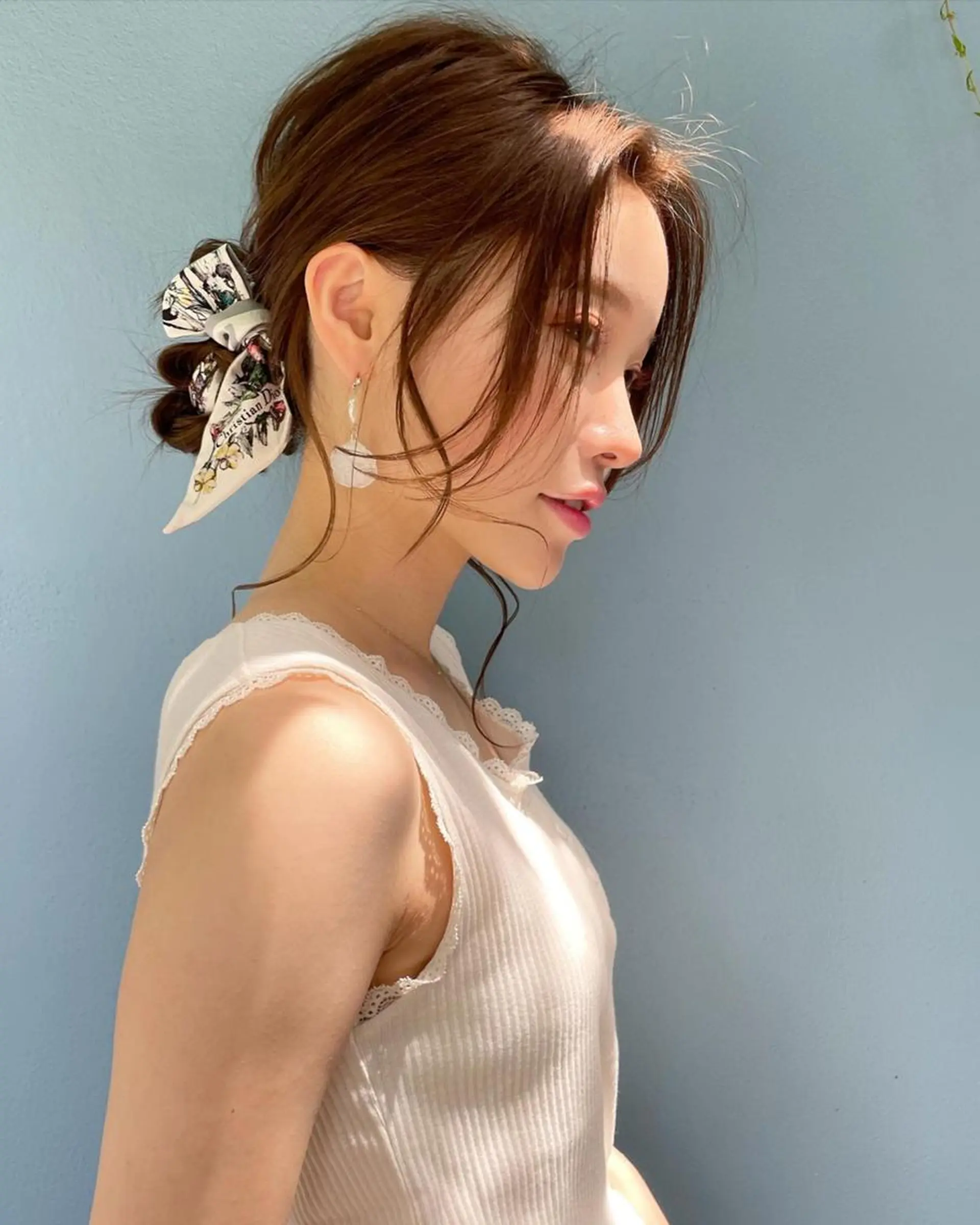 ロング くせ毛 ハイライト 髪質改善 韓国風ヘア トリートメント 韓国/髪質改善💘 櫻井かれんのヘアスタイル