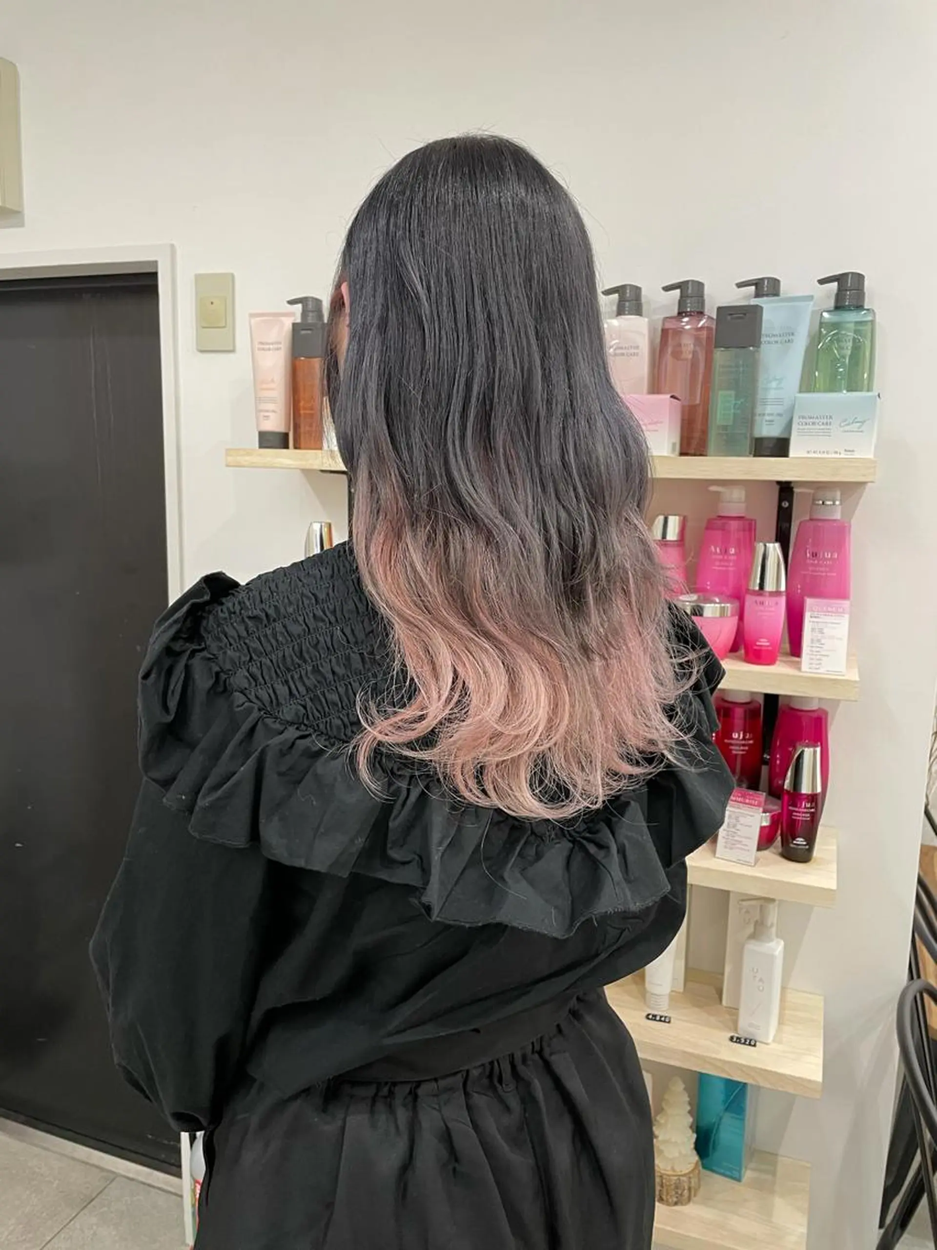 ロング カラー 飯塚 青空のヘアスタイル