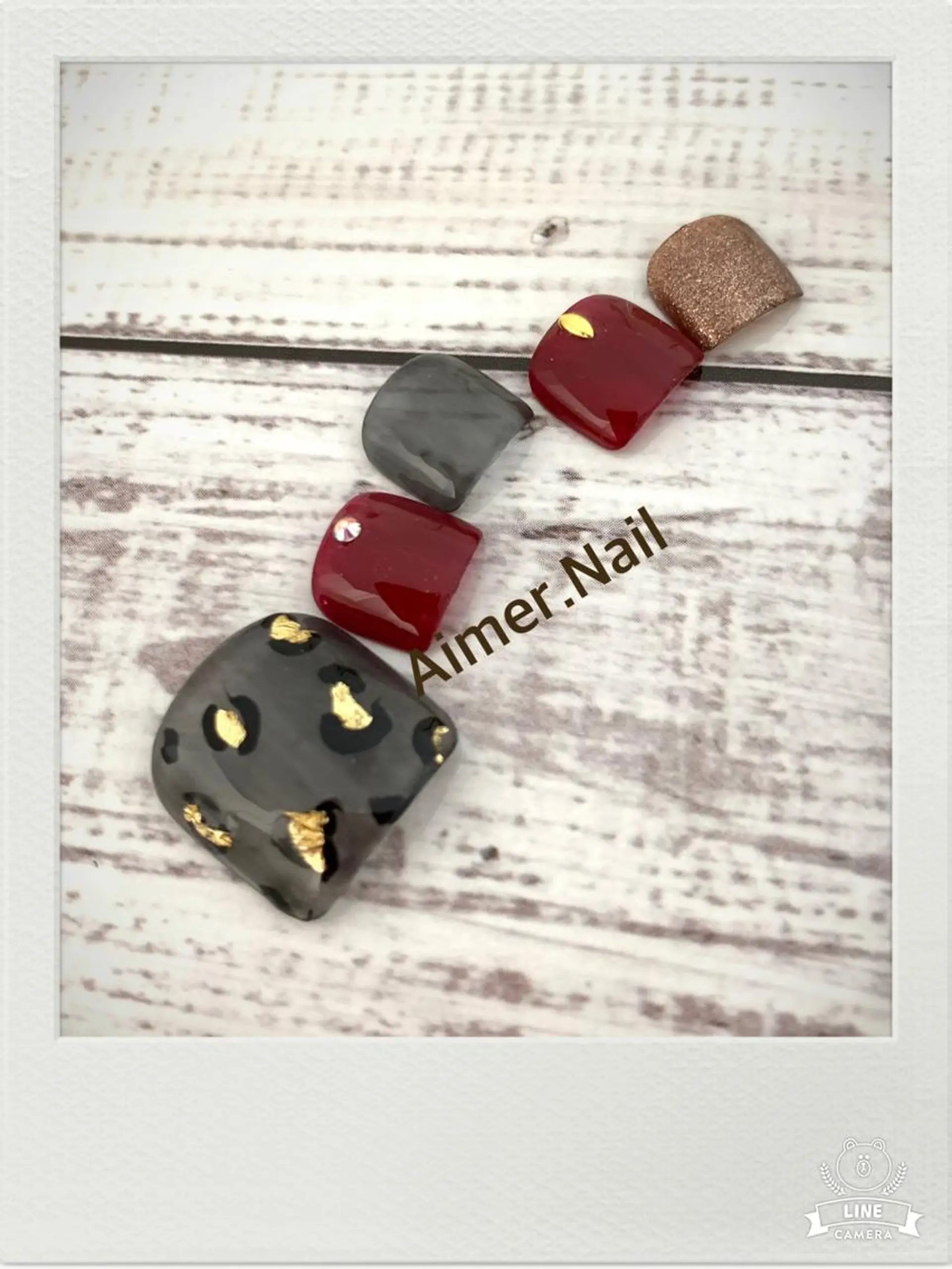 ネイル フットネイル フットネイル Aimer. Nailのネイルデザイン