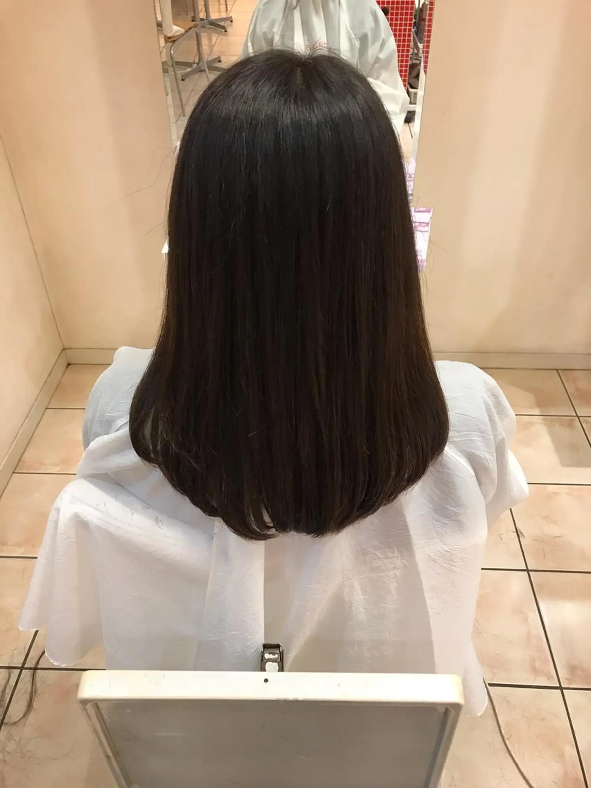 セミロング 縮毛矯正 さこだ　しょうた 【副店長】のヘアスタイル