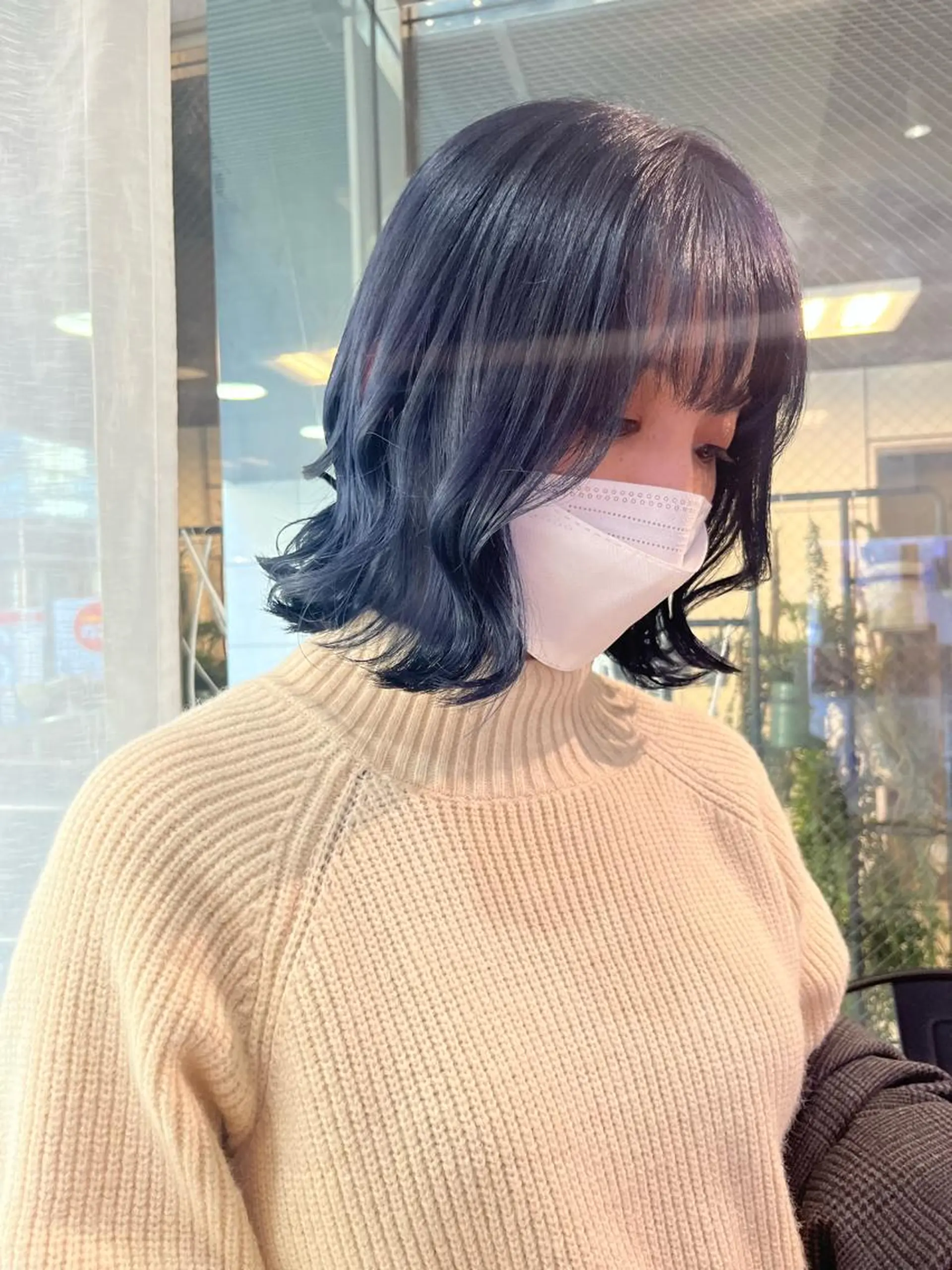 ミディアム カラー 💖デザインカラー/ タダ ハナカ💖のヘアスタイル