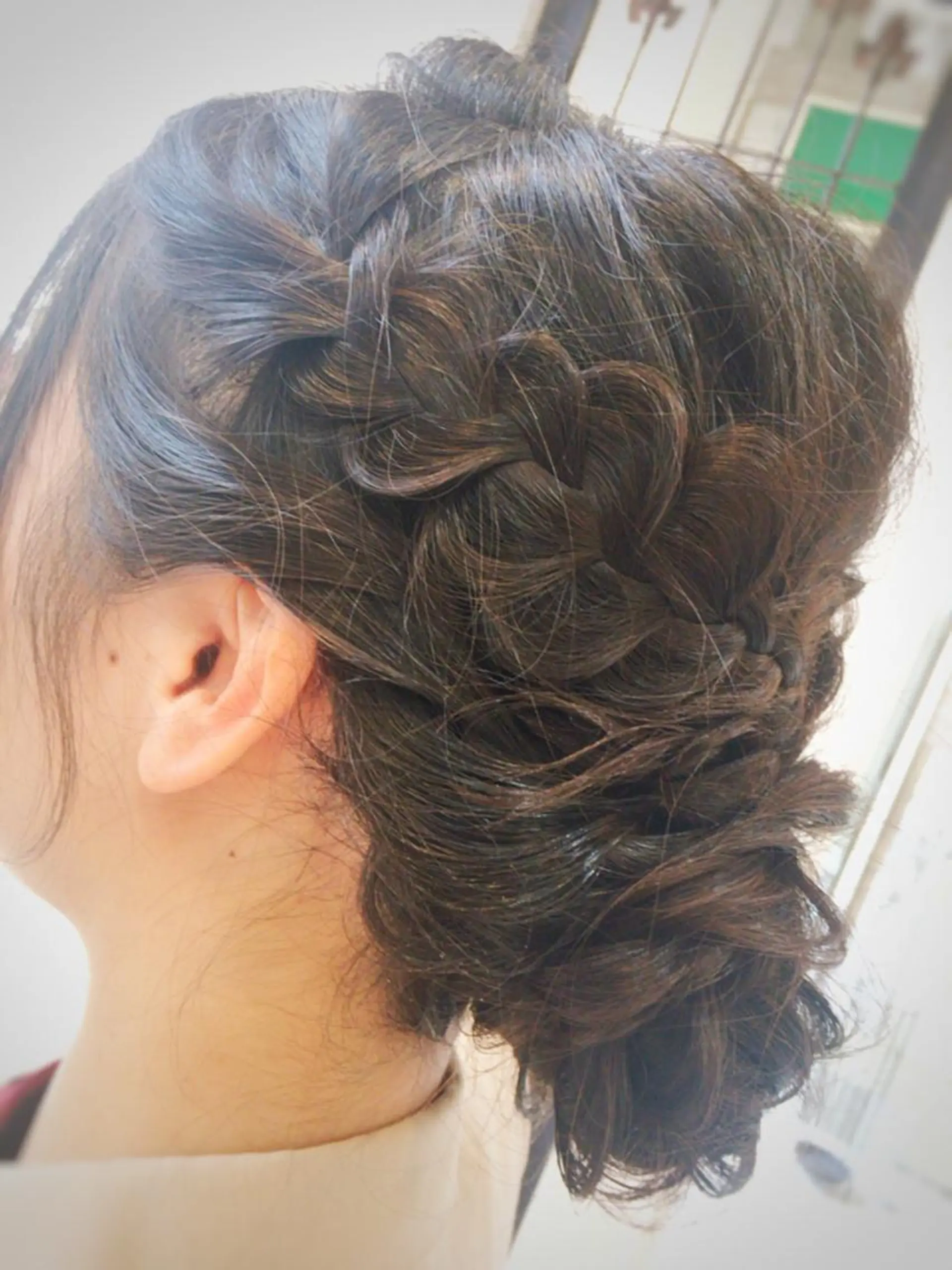 ナガサカ サチのヘアスタイル