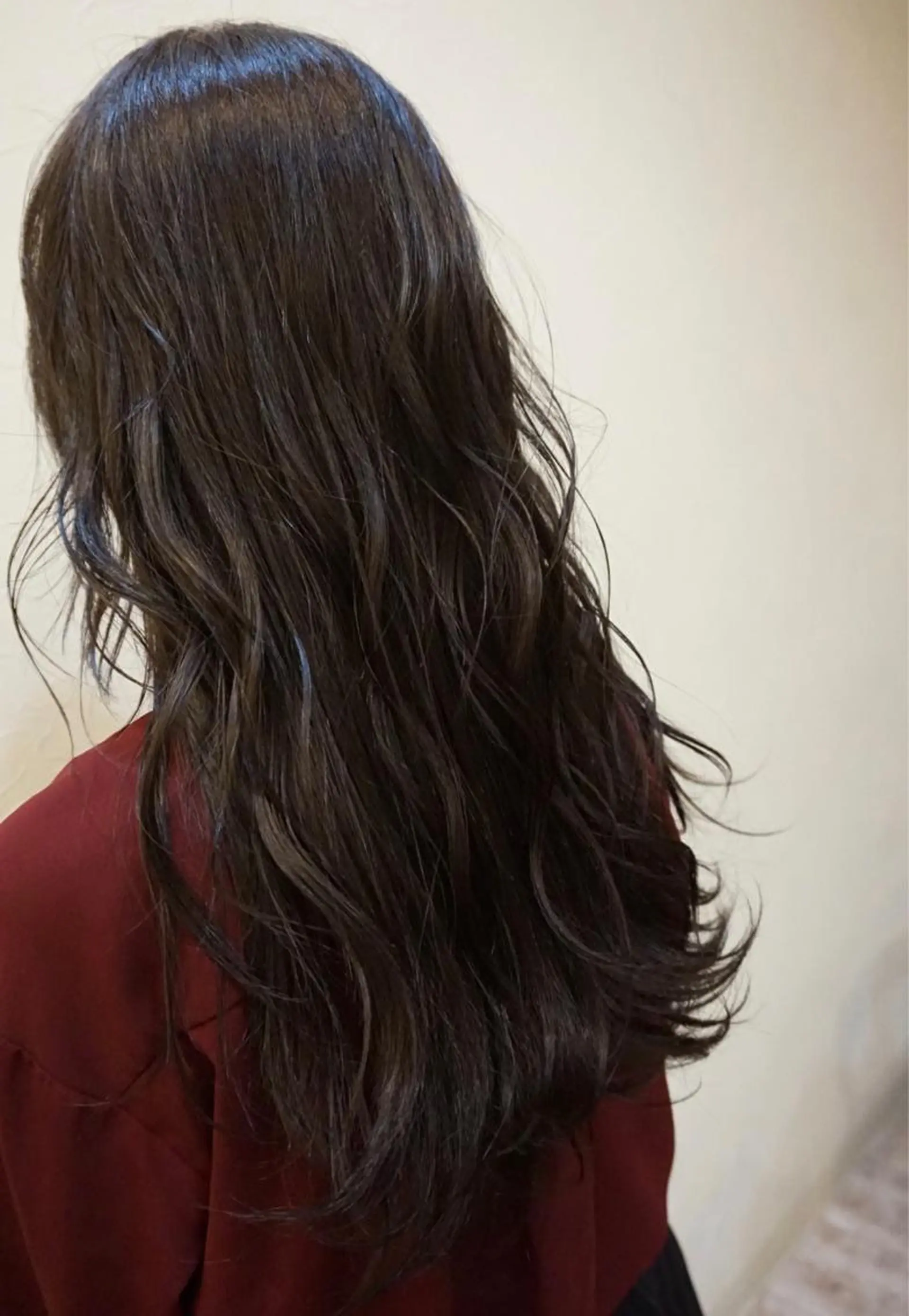 ロング カラー ヘアアレンジ アッシュ ベージュカラー SHANTi 飯塚 ヘアセット/髪質改善のヘアスタイル