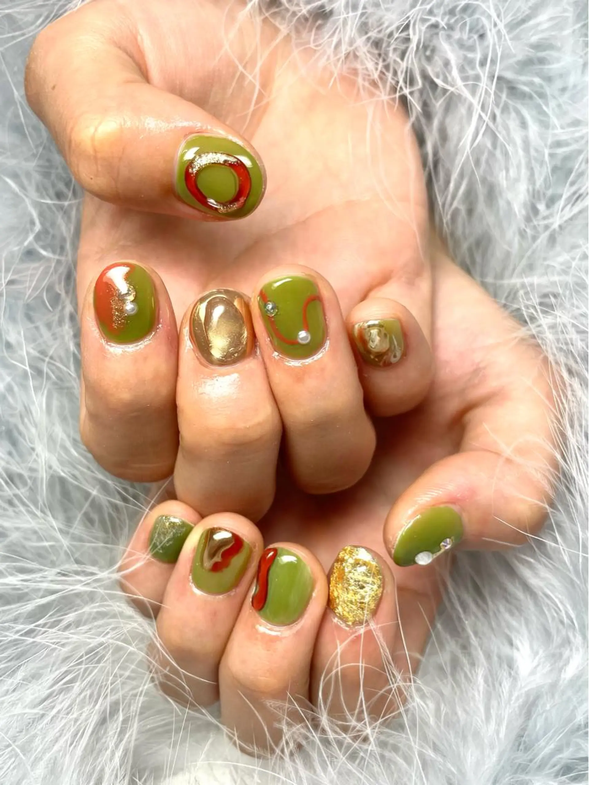 ネイル 成人式 Nail salon Euphoria所属・Nail salon Euphoriaのネイルデザイン