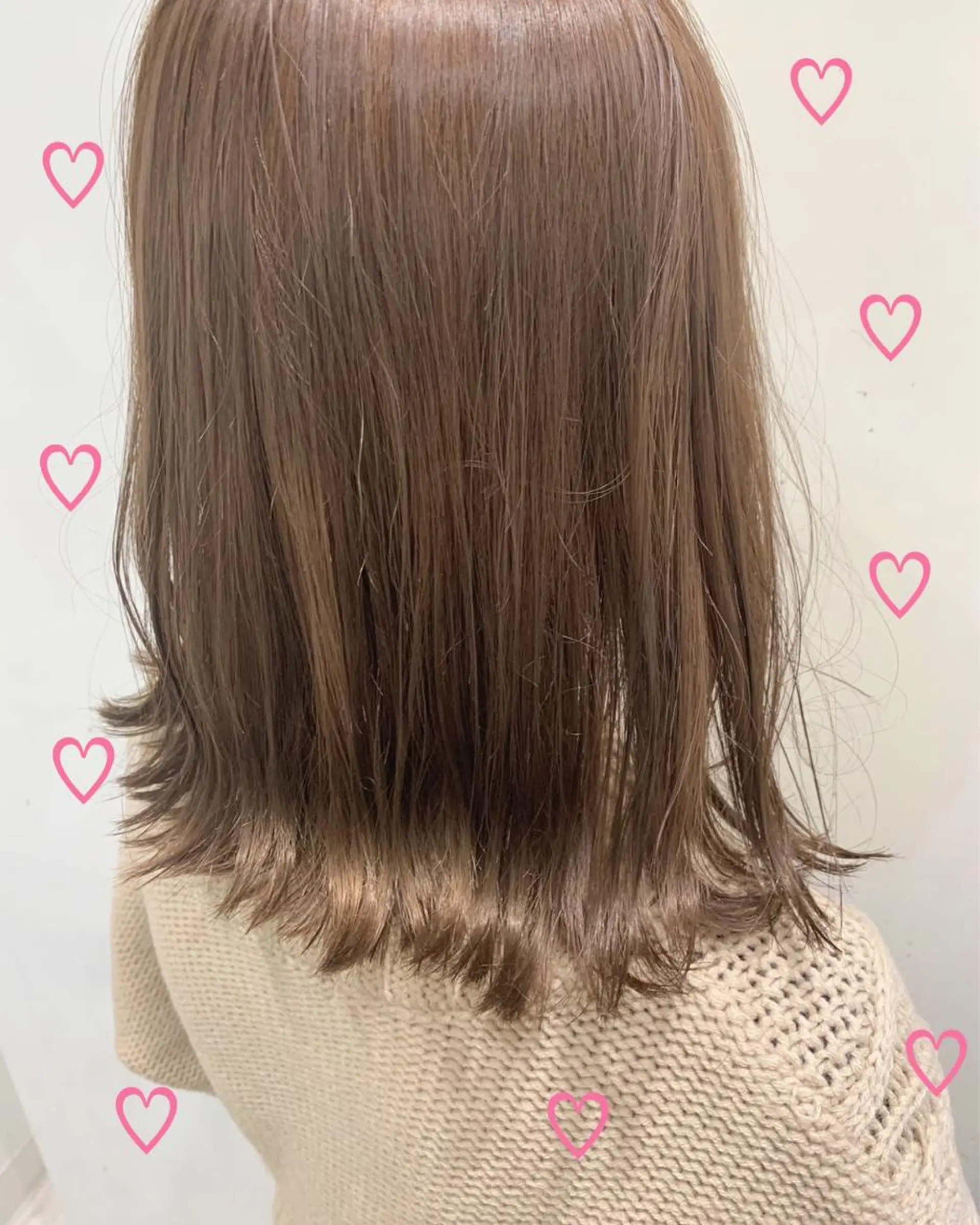 ミディアム カラー EMANON新宿東口所属・新宿駅近♡個室 ♡関口三都季🌜のヘアスタイル