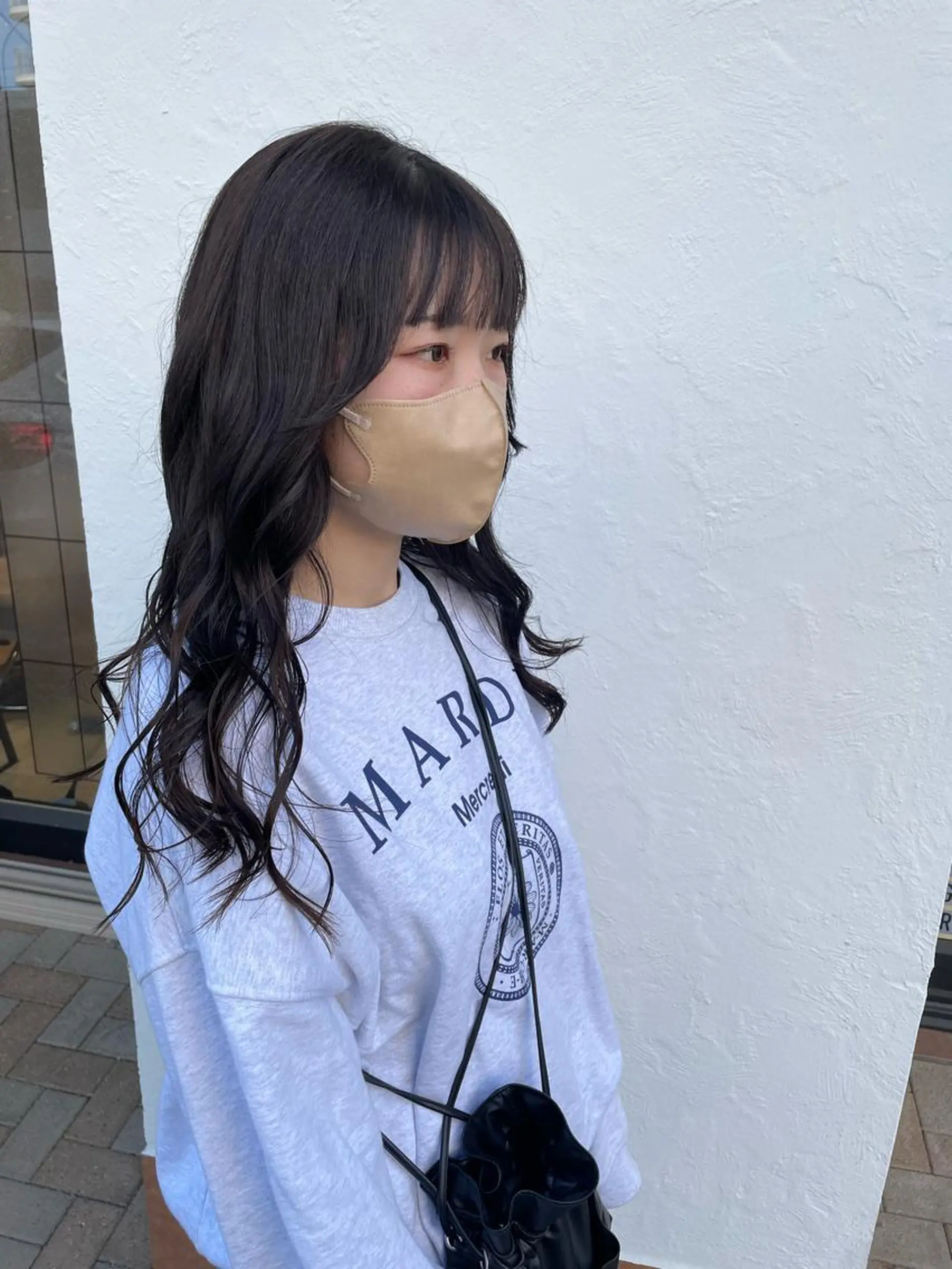 ロング 亀川蓮 Agu hairのヘアスタイル