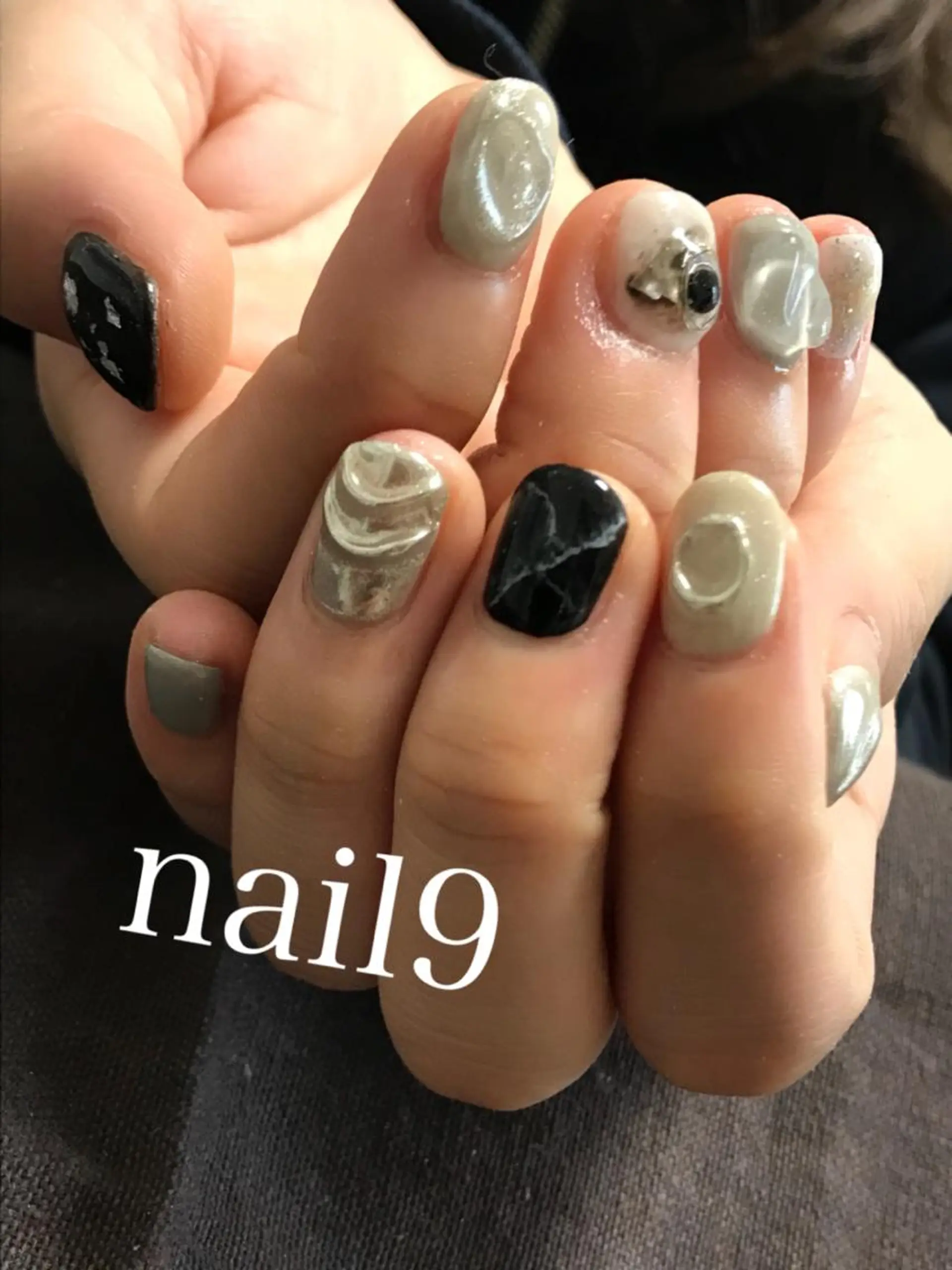ネイル ニュアンスネイル ネイルサロン nail9のネイルデザイン