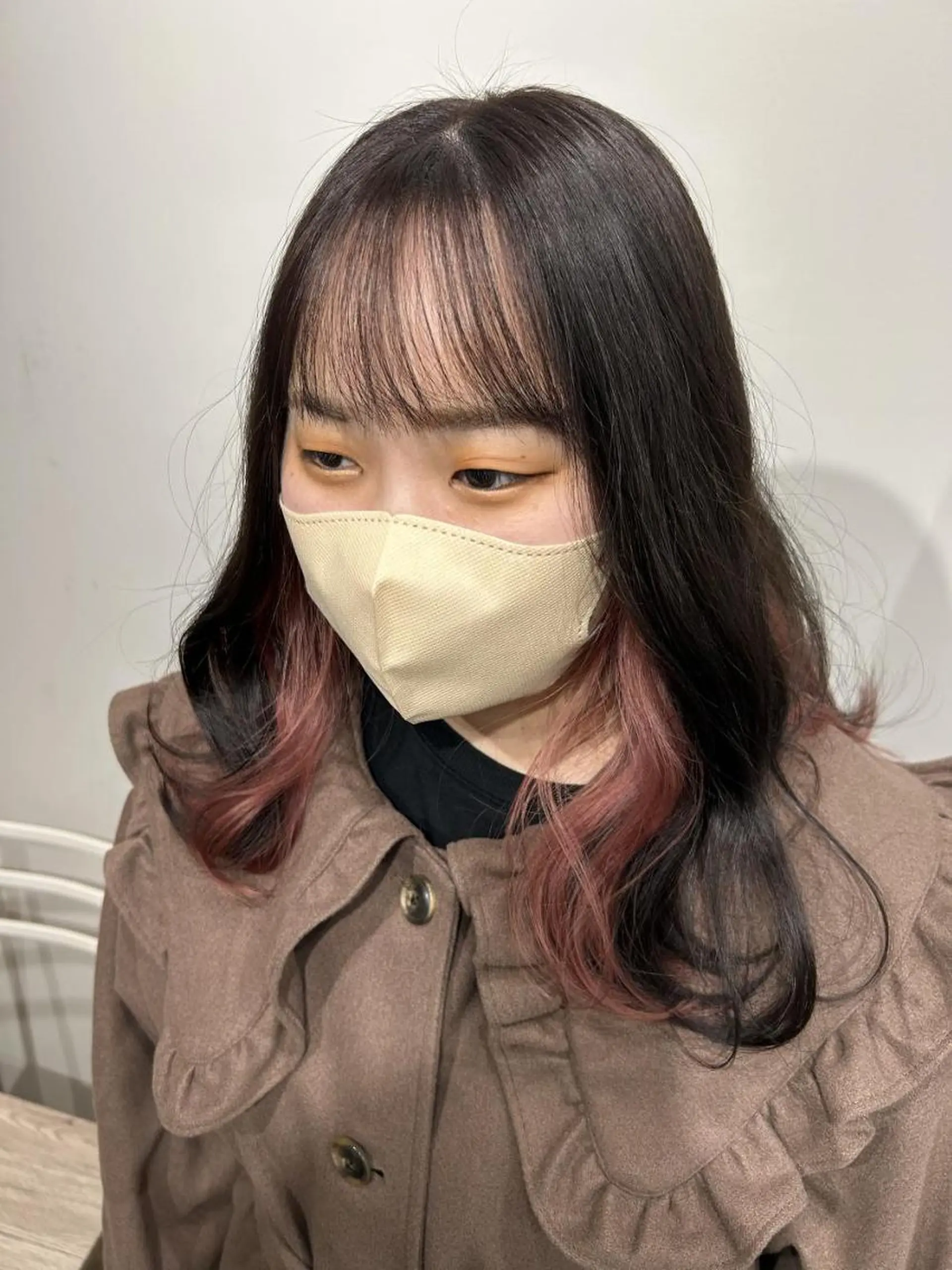 セミロング カラー カット 縮毛矯正 🫧【公式】 Lig.横浜🫧のヘアスタイル