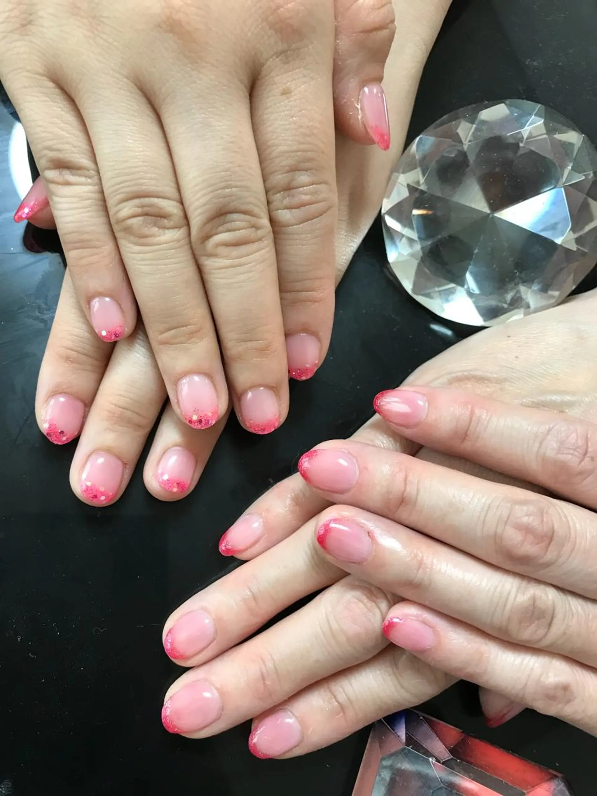 ショート ネイル ハンドネイル ハンドケア 💎ビューティサロン 湘南　RIRAN💎のネイルデザイン