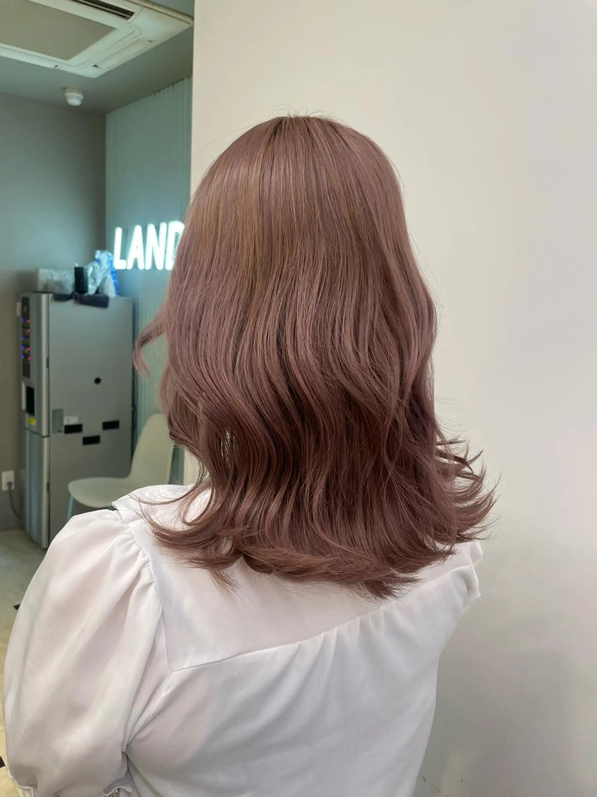 カラー ヘアカラー トリートメント ハイトーン🤍ブロン ド🤍MISAKIのヘアスタイル