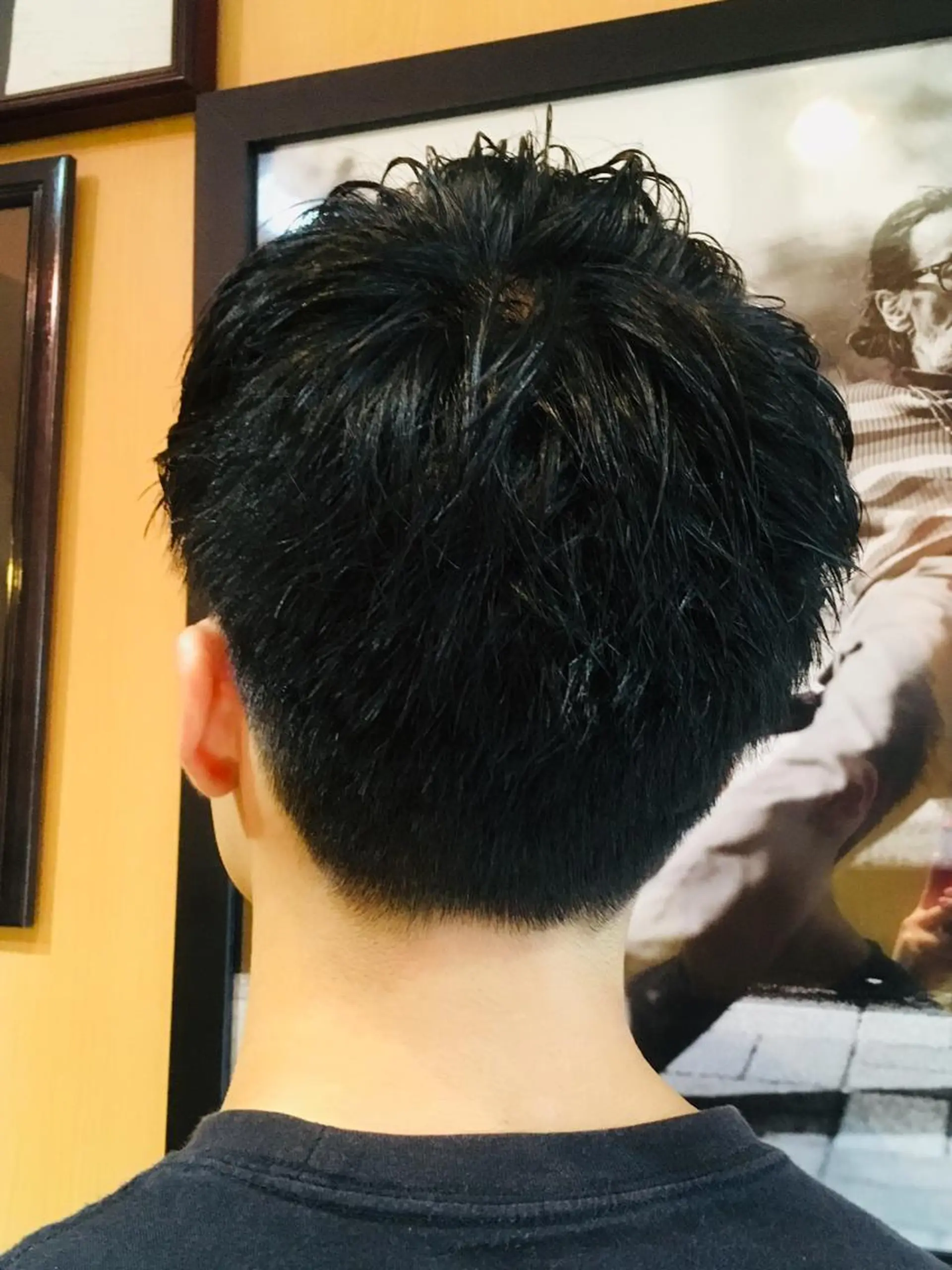 ショート メンズ Drei.B.（ドライヴ）所属・ヨシダ アズサのヘアスタイル