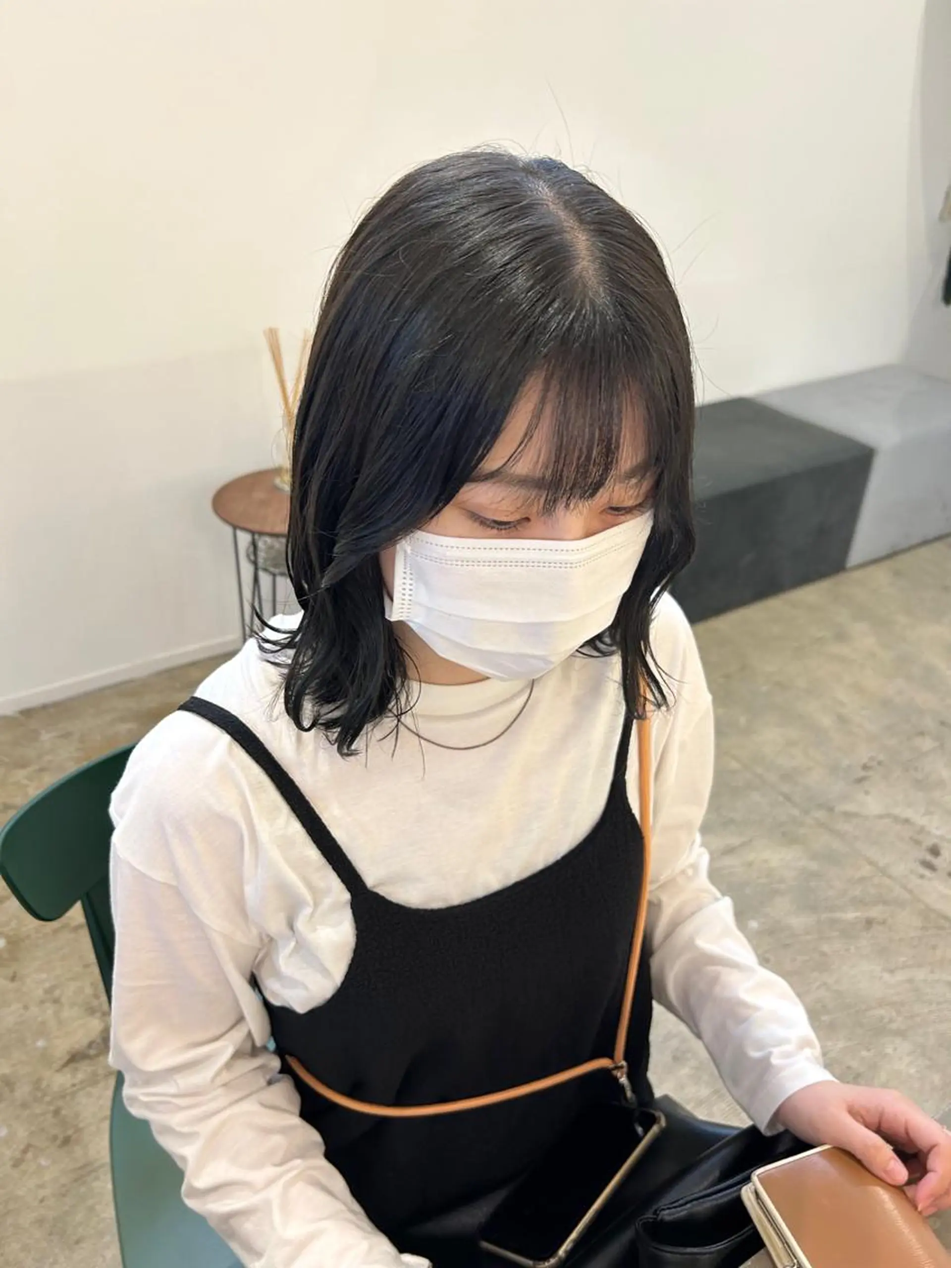 ミディアム 築地 なずなのヘアスタイル