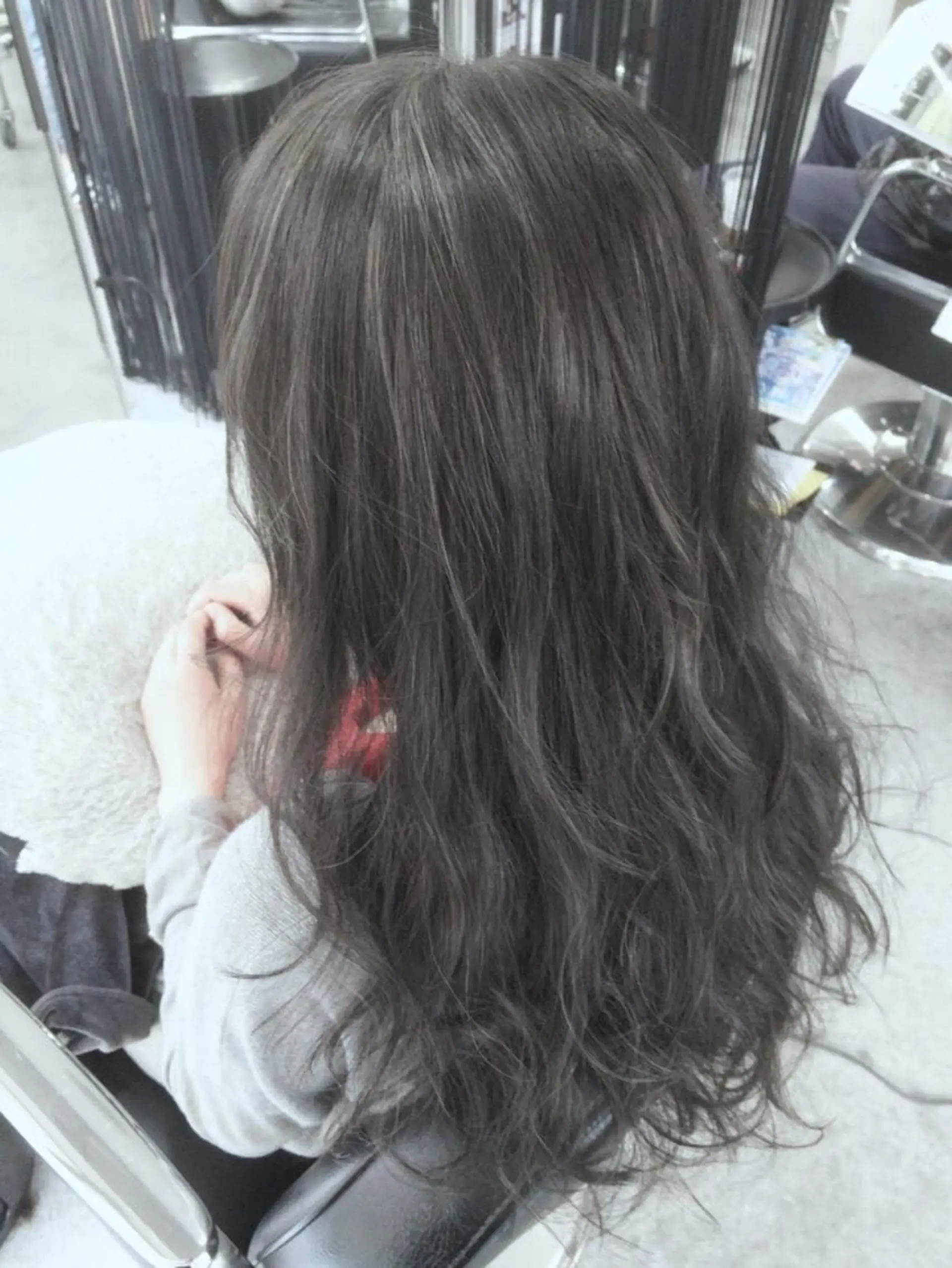 ミディアム セミロング ロング カラー ハイライトカラー ハイライト ロング カット パーマ Hair&Eyelash SUNNY GRACE✂︎Cherie所属・SUNNY GRACEのヘアスタイル