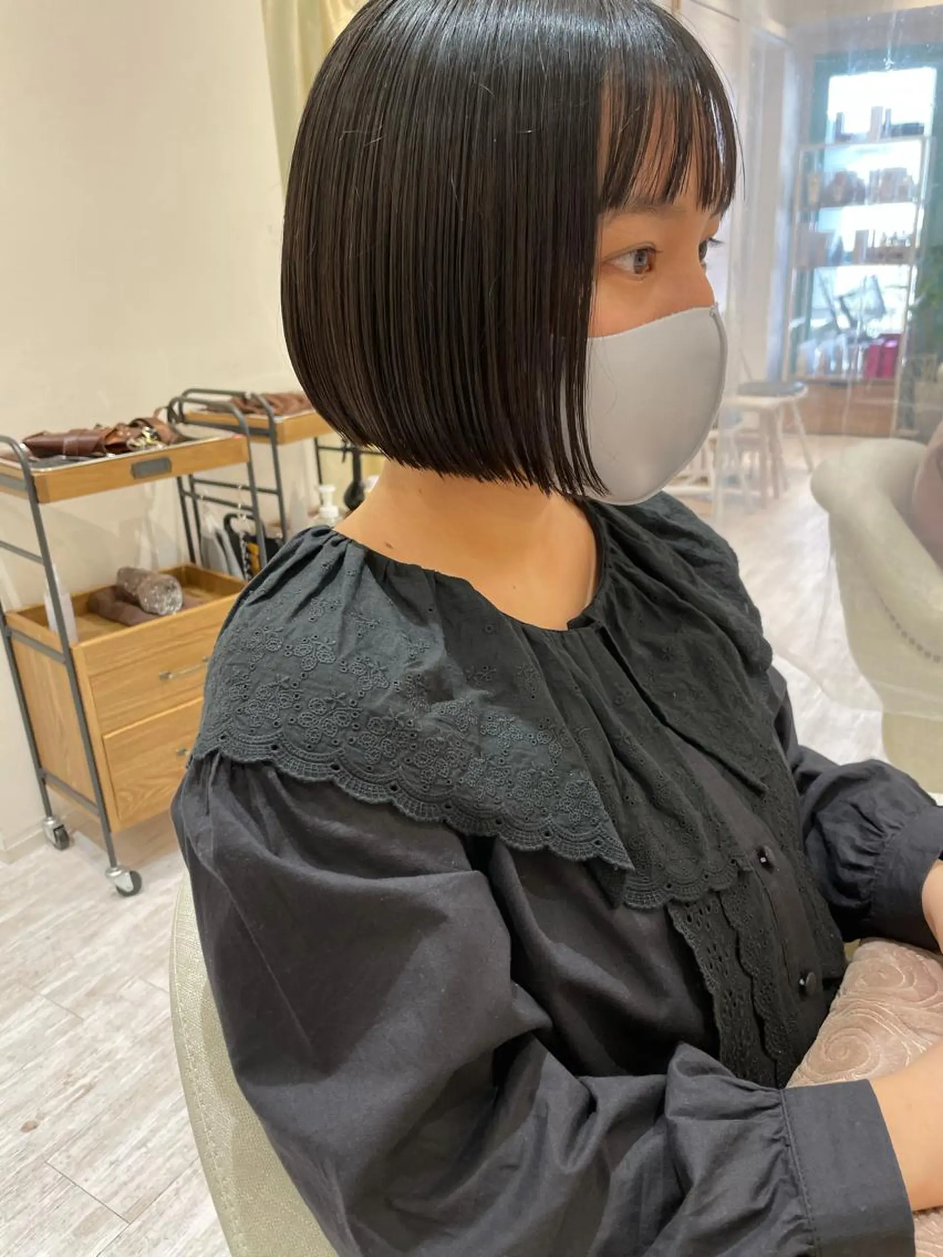 ショート Chiho / 梅田 / ボブ/ パーマのヘアスタイル