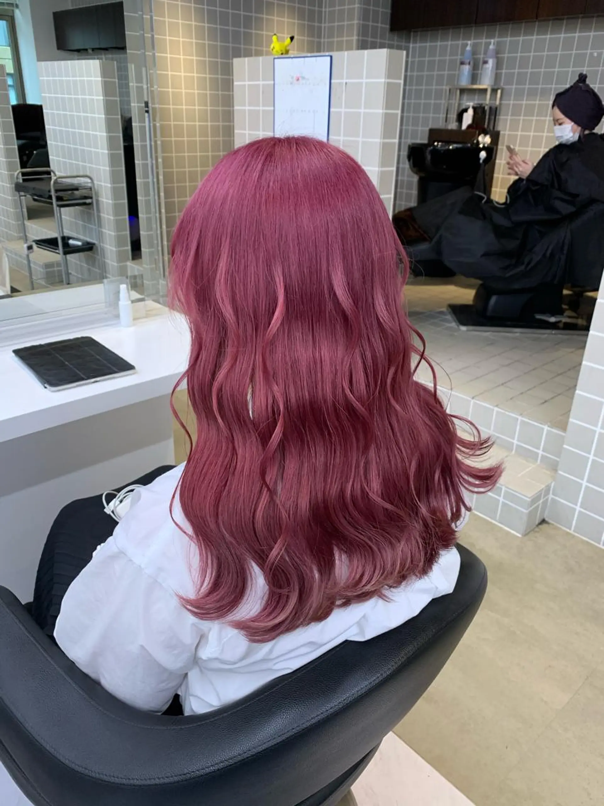 ミディアム カラー ヘアアレンジ neon hair所属・🩵 JURI🩵のヘアスタイル