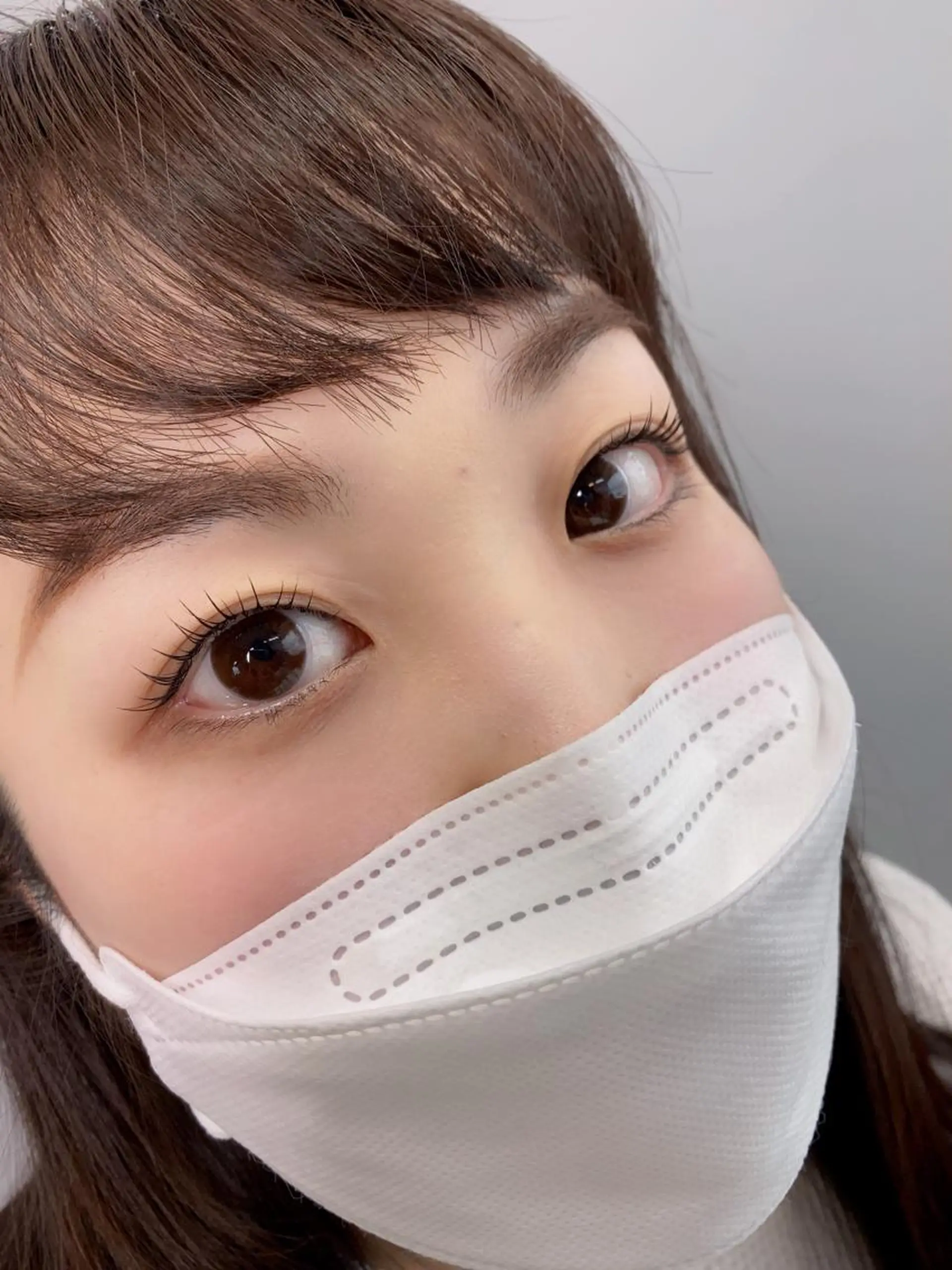 マツエク・マツパ ナチュラル パリジェンヌラッシュリフト まつげパーマ 下まつげエクステ 一重×まつ毛パーマ 井上 美祐希のマツエク・マツパデザイン