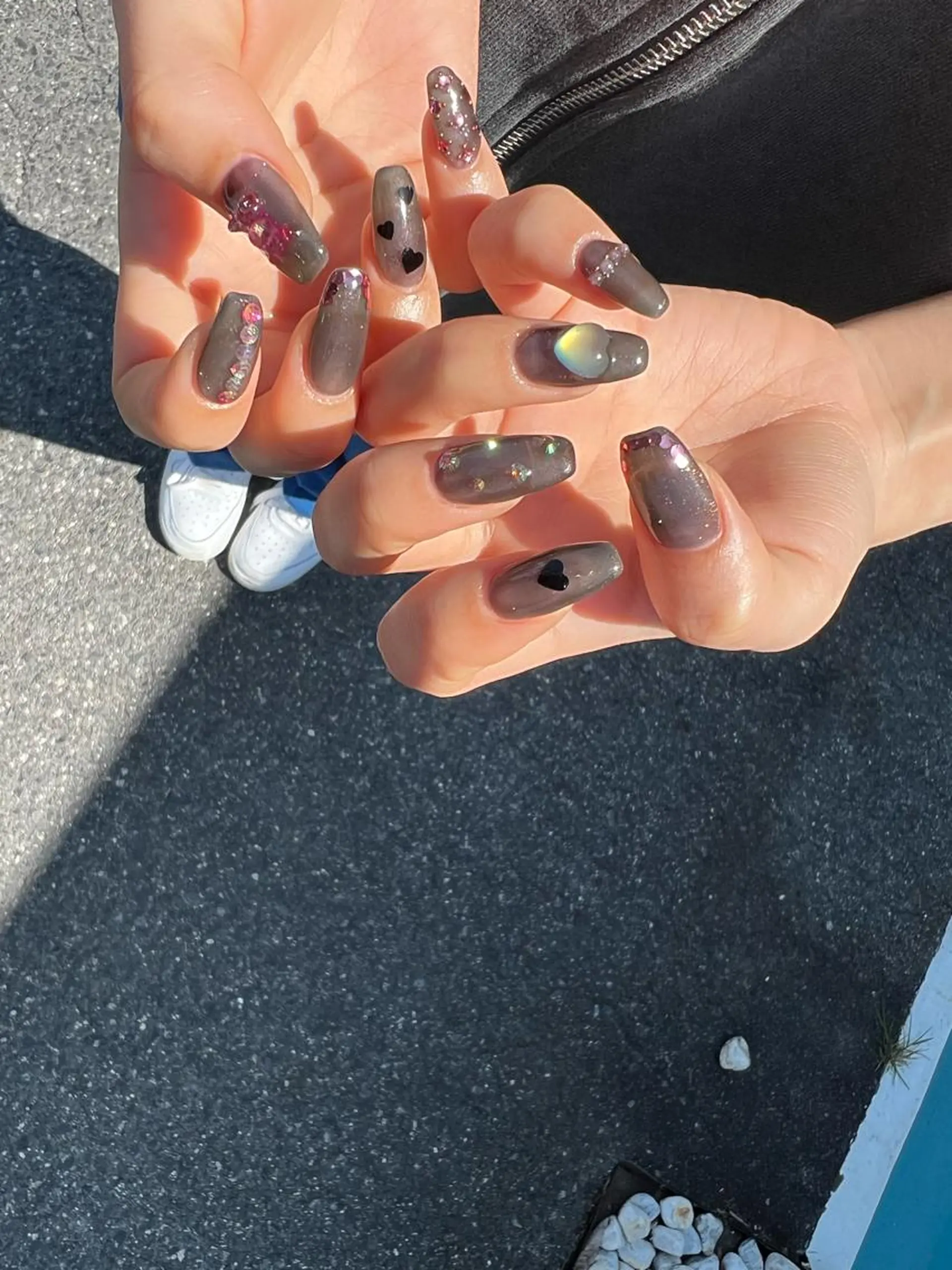 ネイル s/w ＿shokoのネイルデザイン