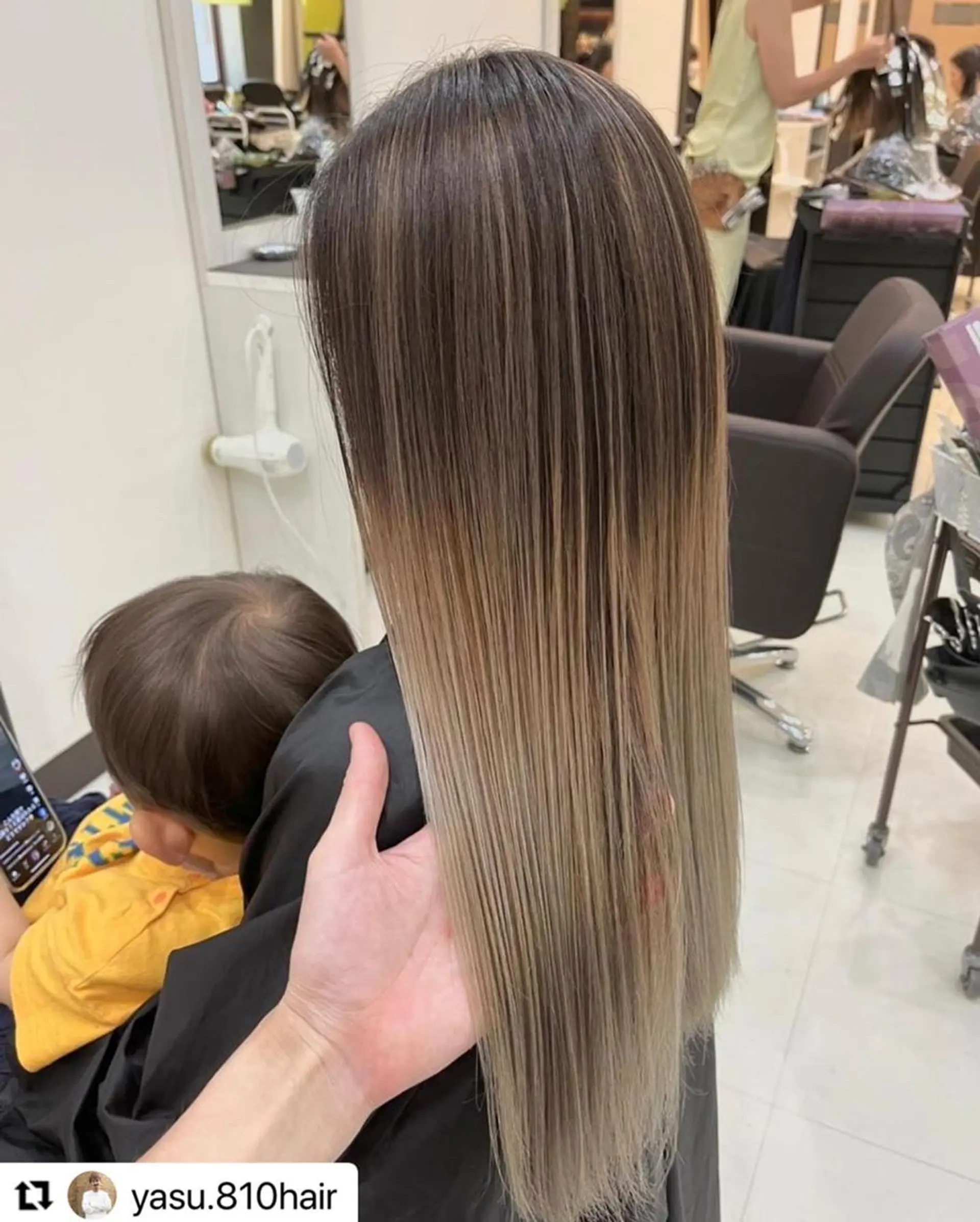 ミディアム カラー メンズ メンズバレイヤージュ メンズブリーチ メンズハイライト メンズハイトーン メンズインナーカラー 🩷Eny terrace🩷のヘアスタイル