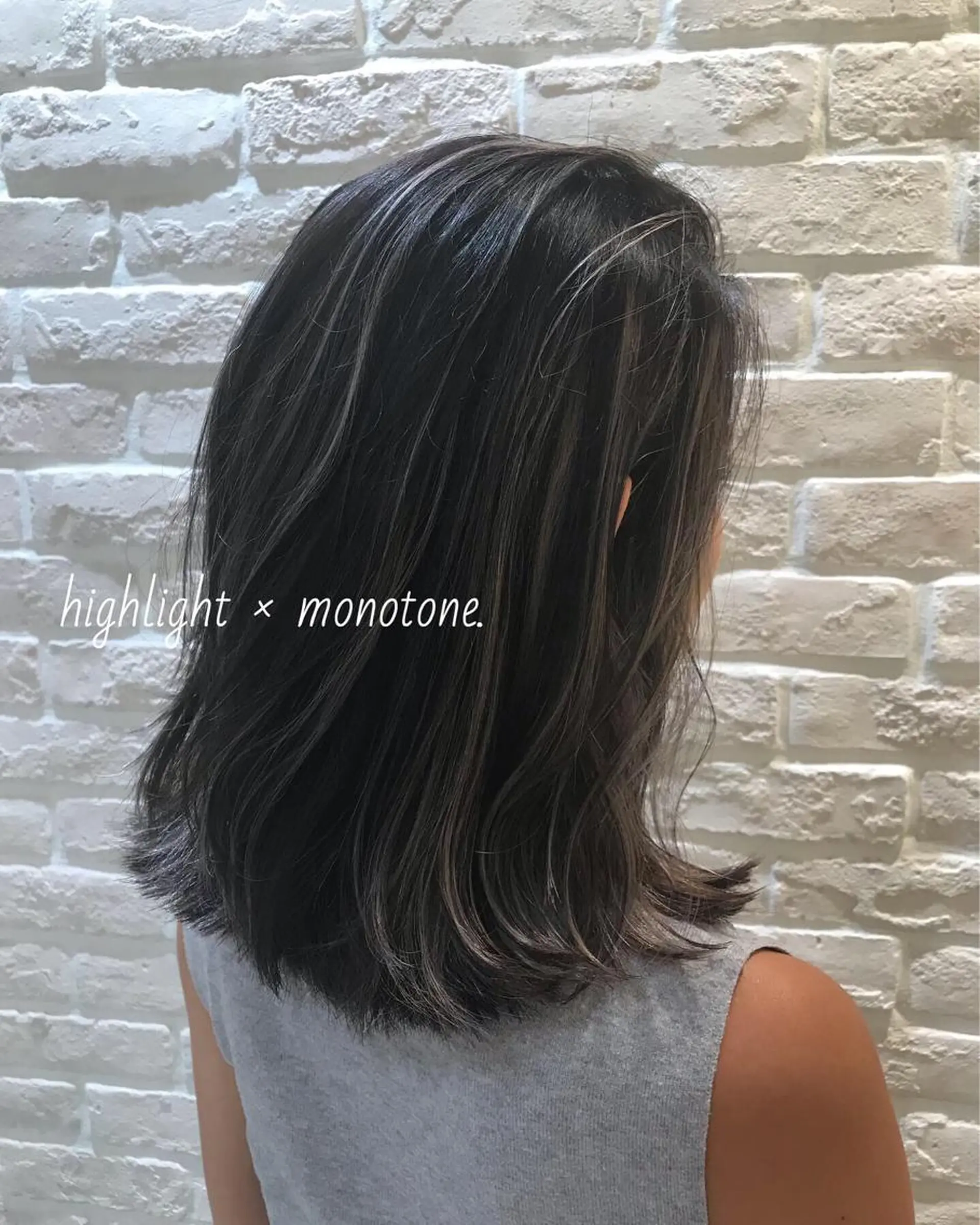 ミディアム ハイライト ヘアカラー トリートメント Uno. 本気で ヘアに悩む方へ✨のヘアスタイル