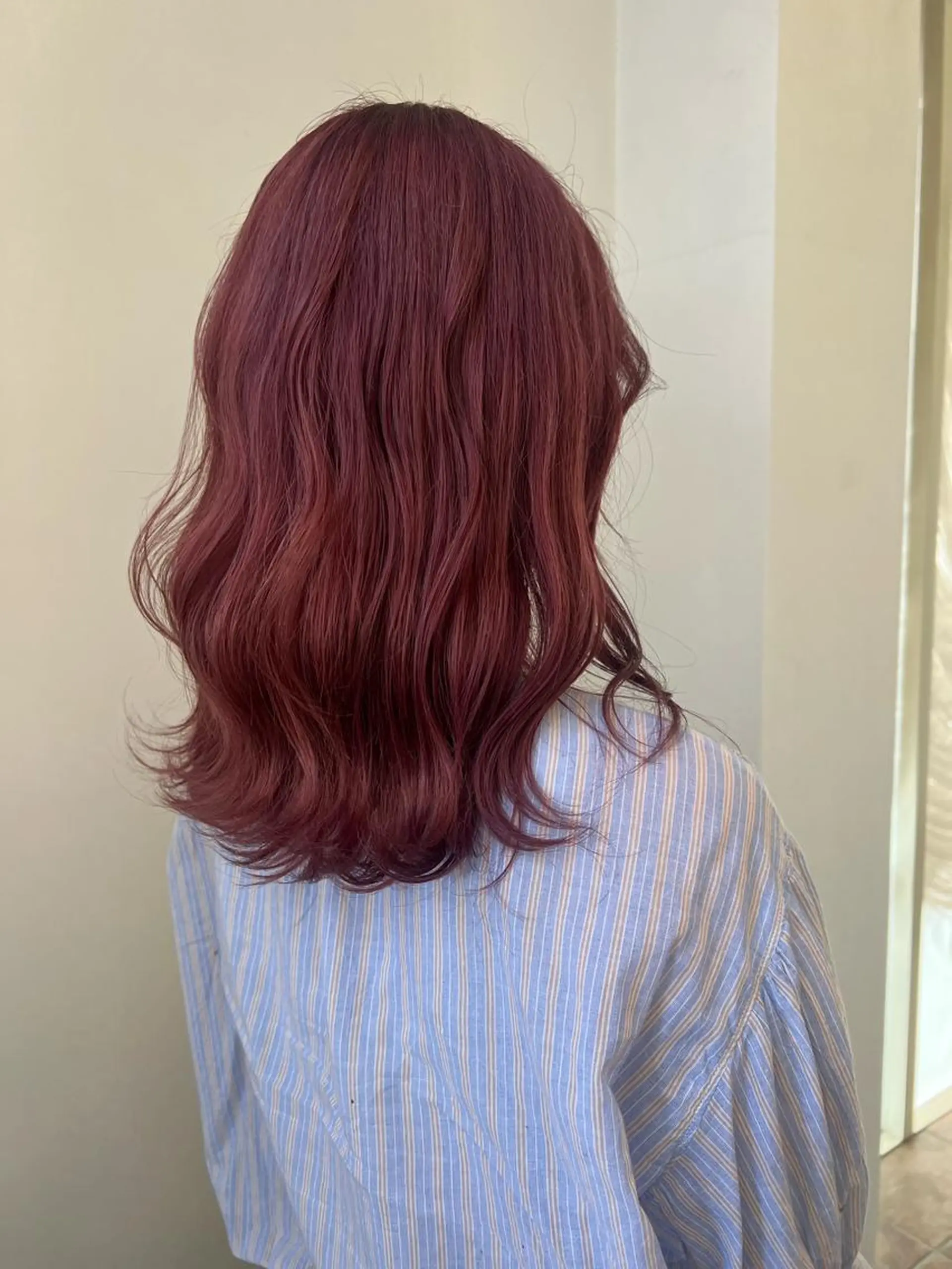 セミロング カラー ピンクカラー ヘアカラー 名古屋美容院 / keinaのヘアスタイル