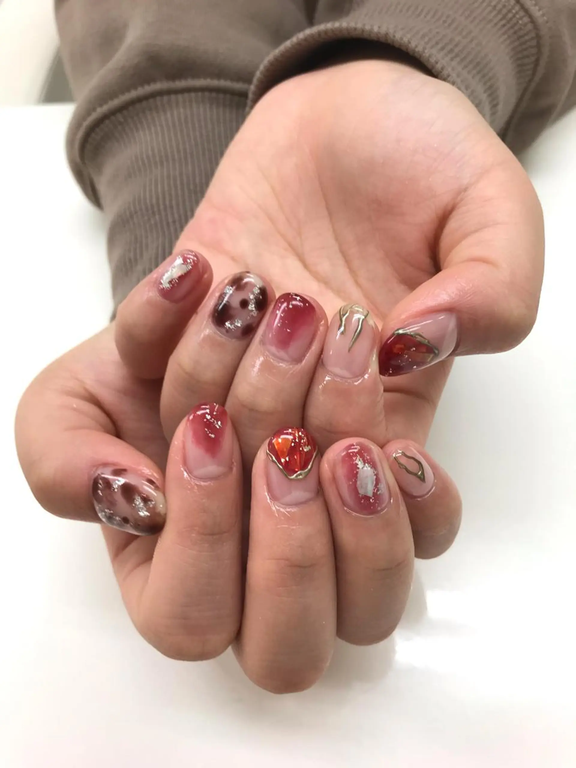 ネイル ハンドネイル Hisaka Mikiのネイルデザイン