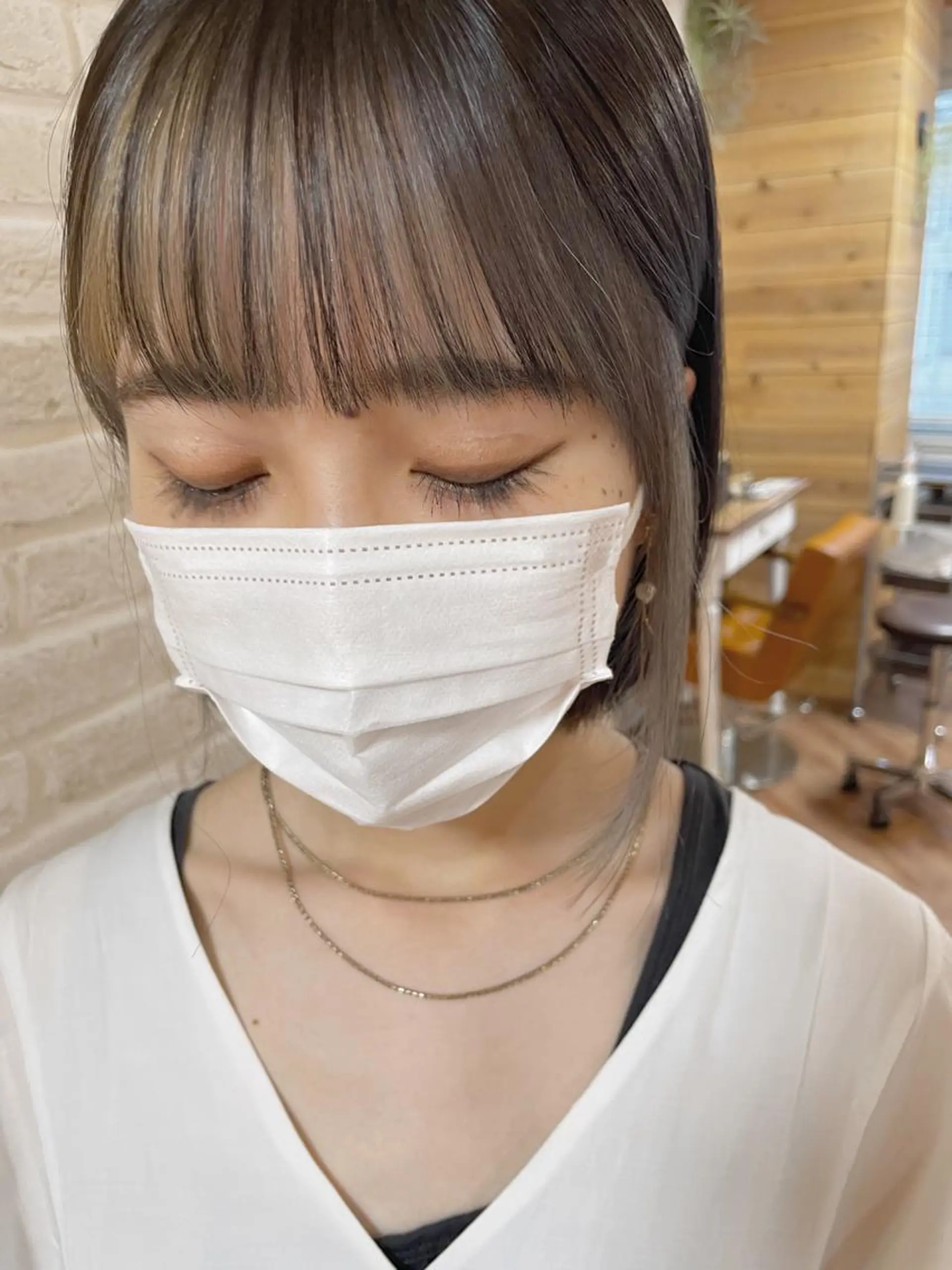 ショート カラー hair salon Ranun髪質改善のヘアスタイル