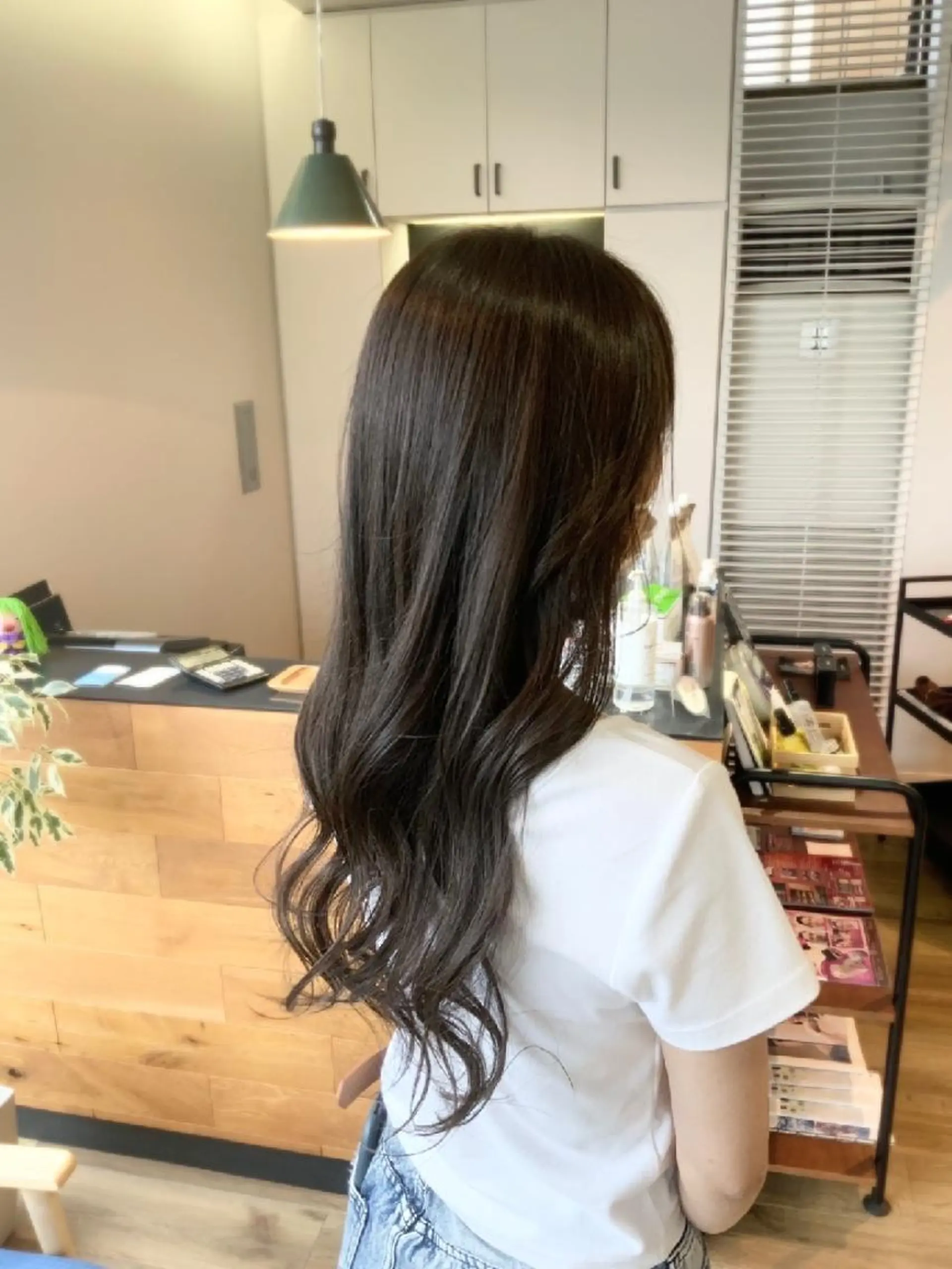 カラー グレージュ カット ヘアカラー トリートメント 堀 望美のヘアスタイル