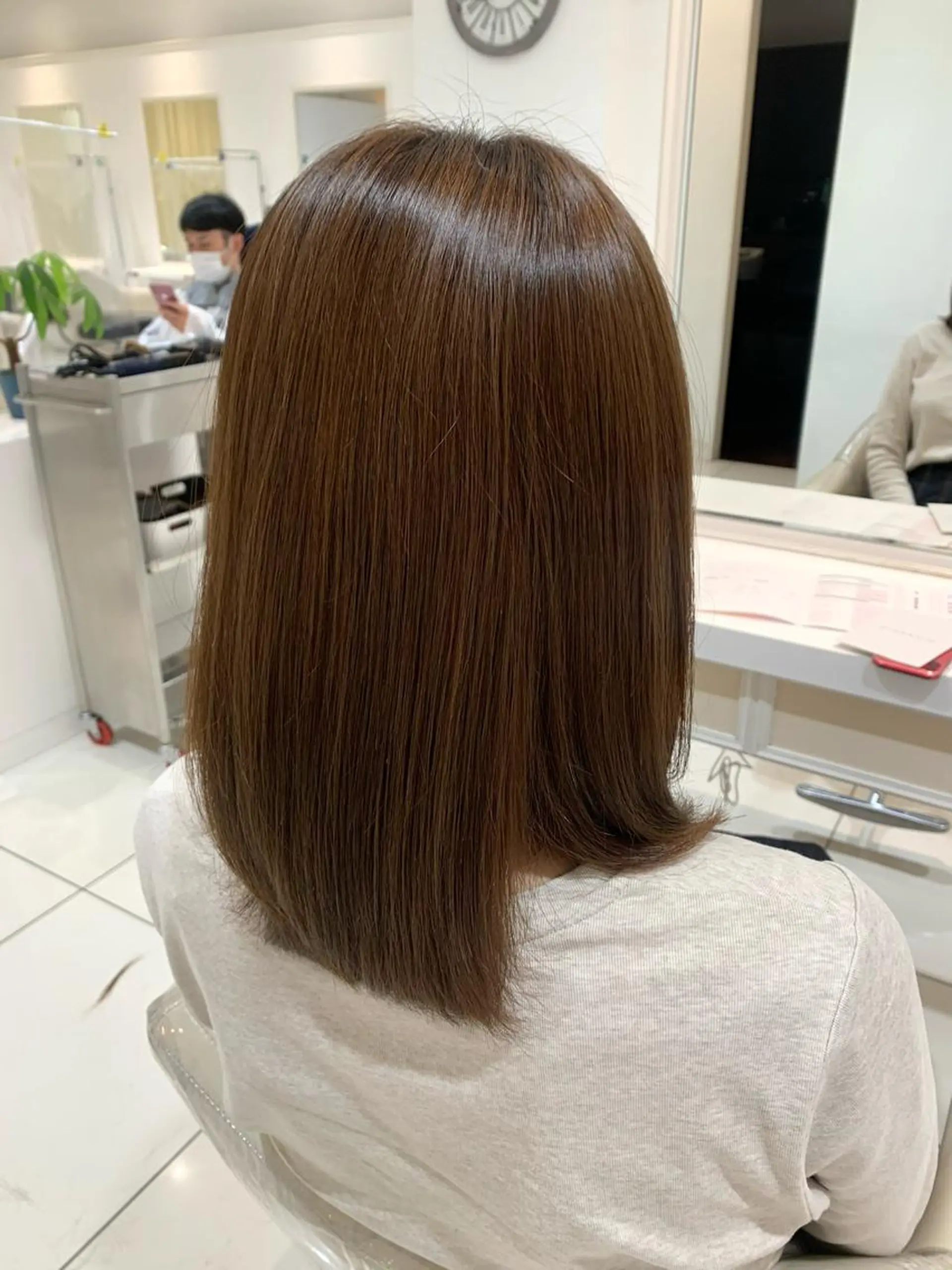 パーマ 金澤 夏海のヘアスタイル