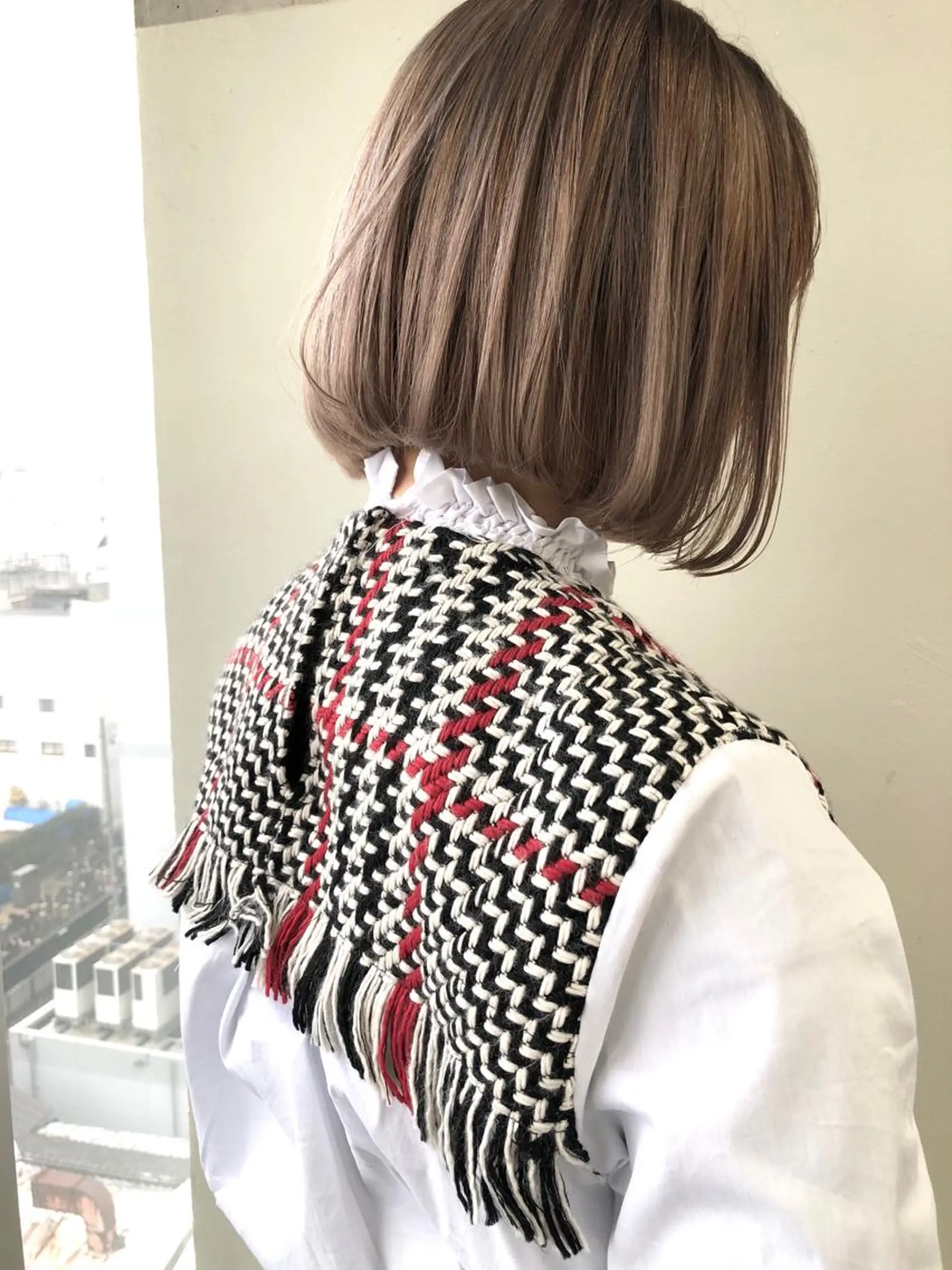 ミディアム ヘアカラー トリートメント 小澤大輔 YOLO hairのヘアスタイル