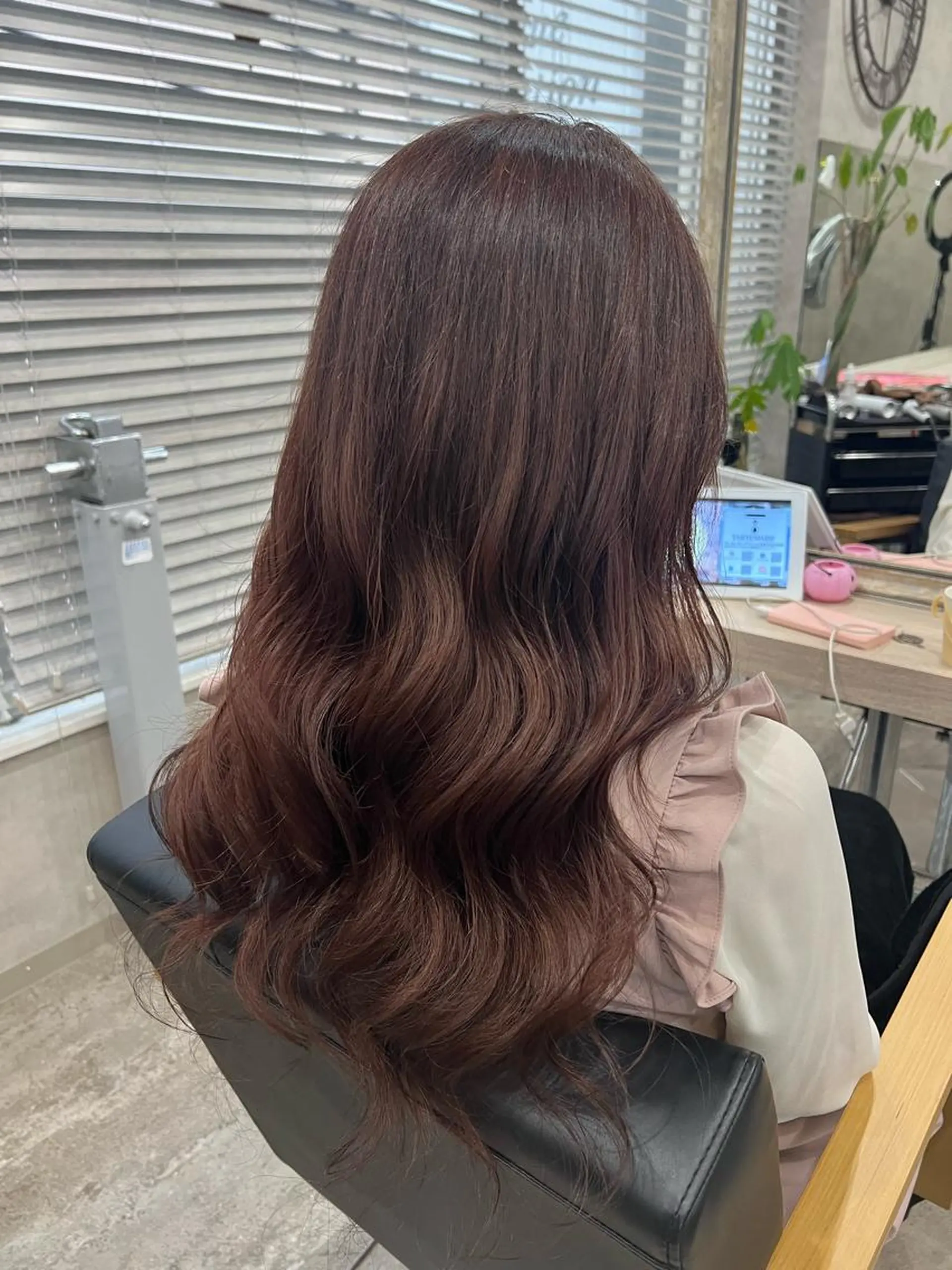 ロング 韓国風🫧艶カラー 💟ran💟のヘアスタイル