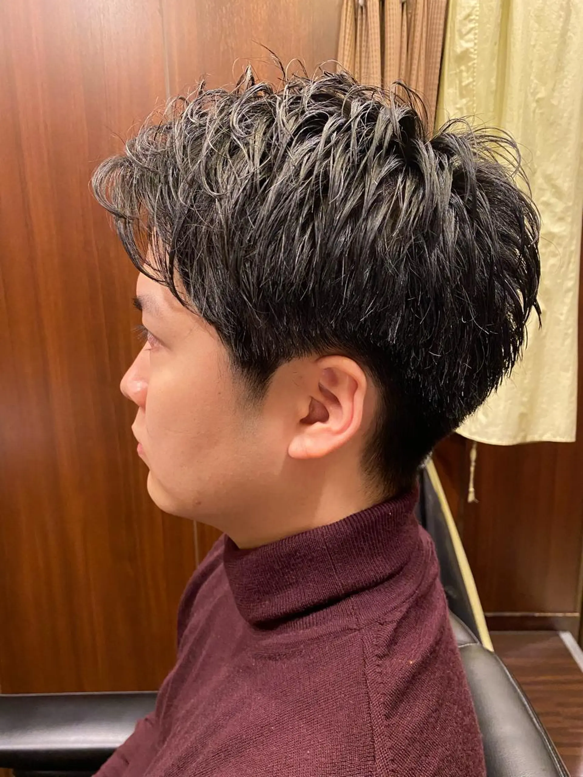 ミディアム 齋藤 大晟のヘアスタイル