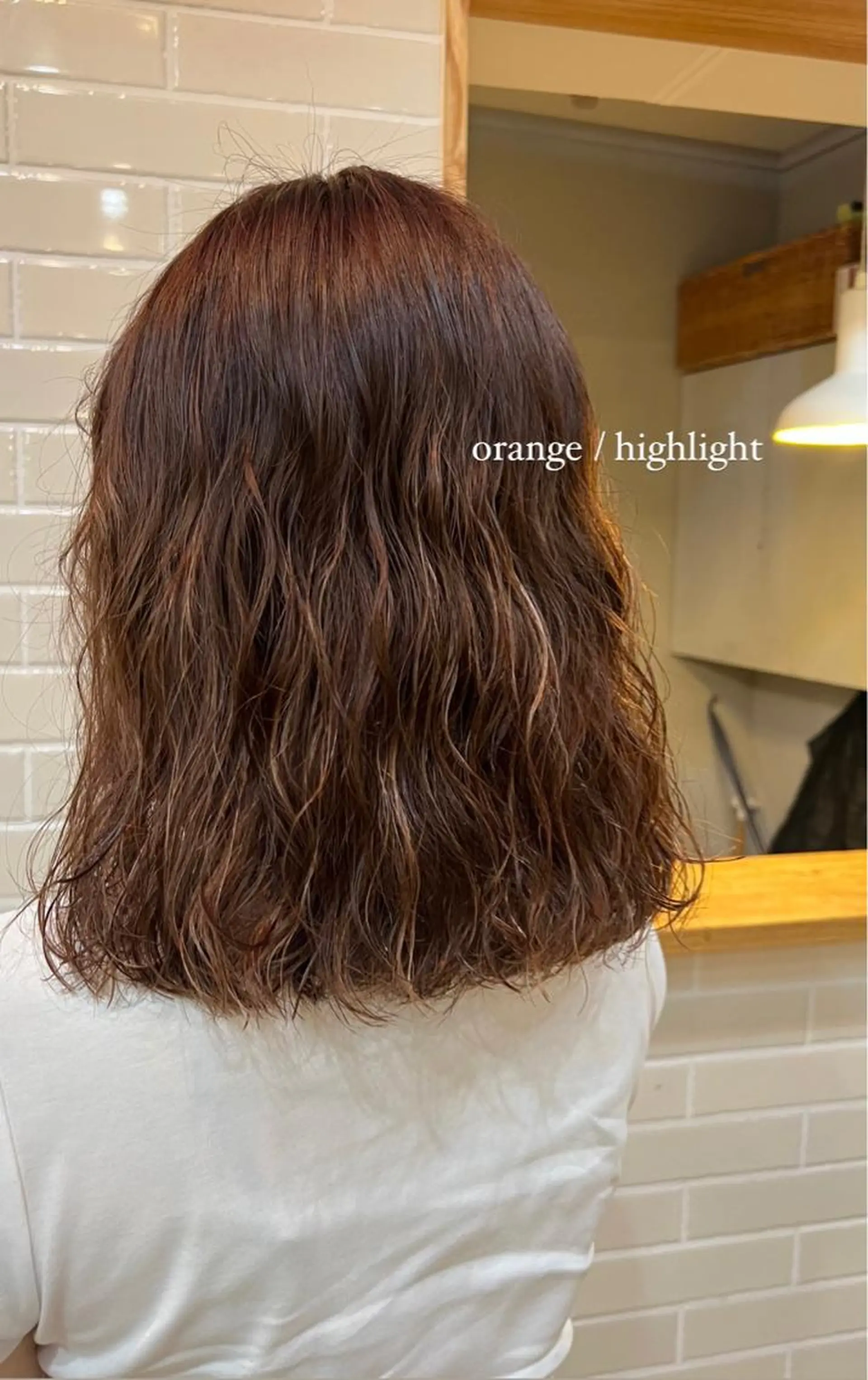 セミロング ハイライト natsu/梅田 /透明感/艶髪のヘアスタイル