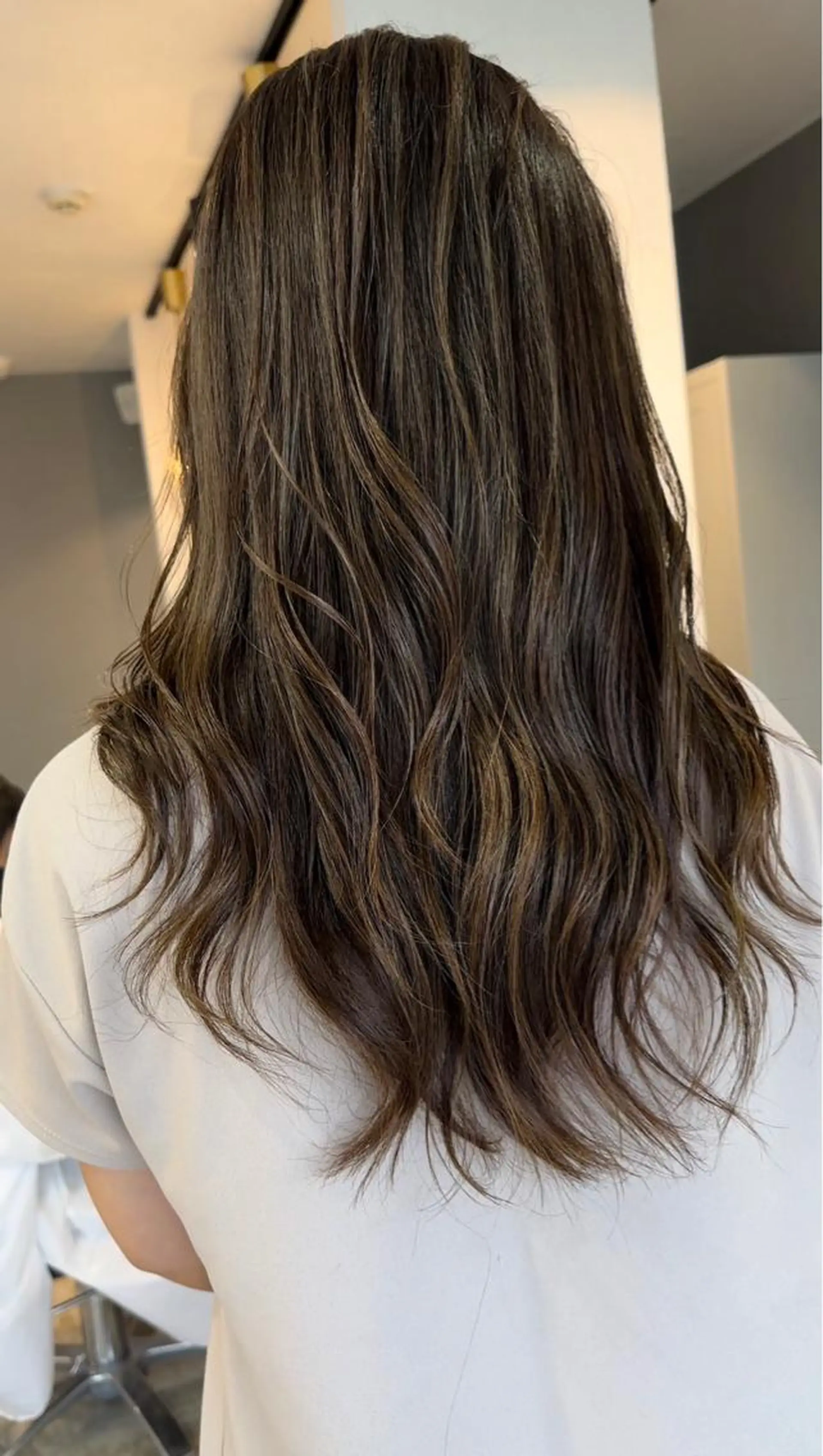 ロング カラー 《nico》 髙橋秋花🖤🧡のヘアスタイル