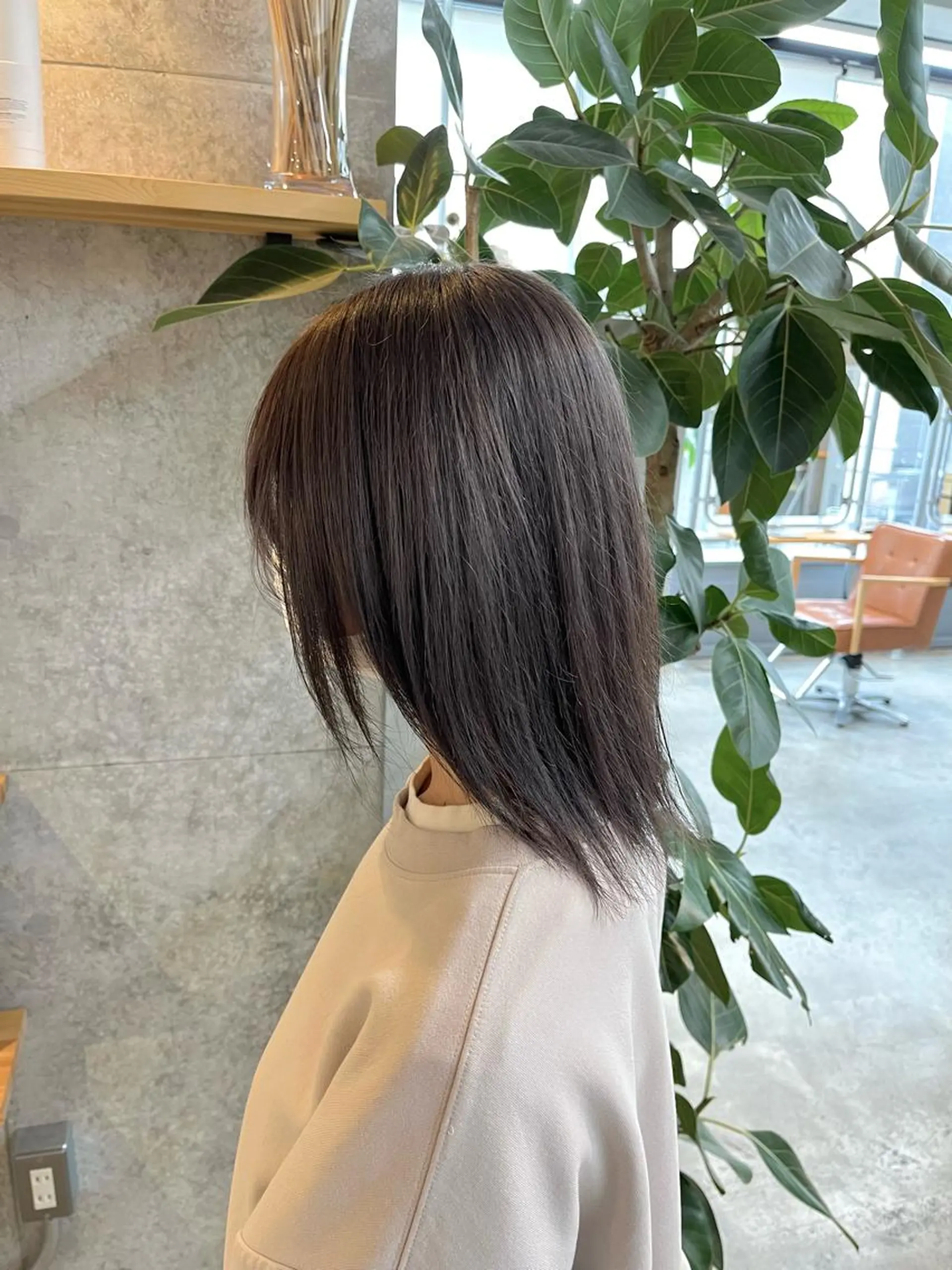 ミディアム カラー カット ヘアカラー ハイトーンカラ ー/小川のヘアスタイル