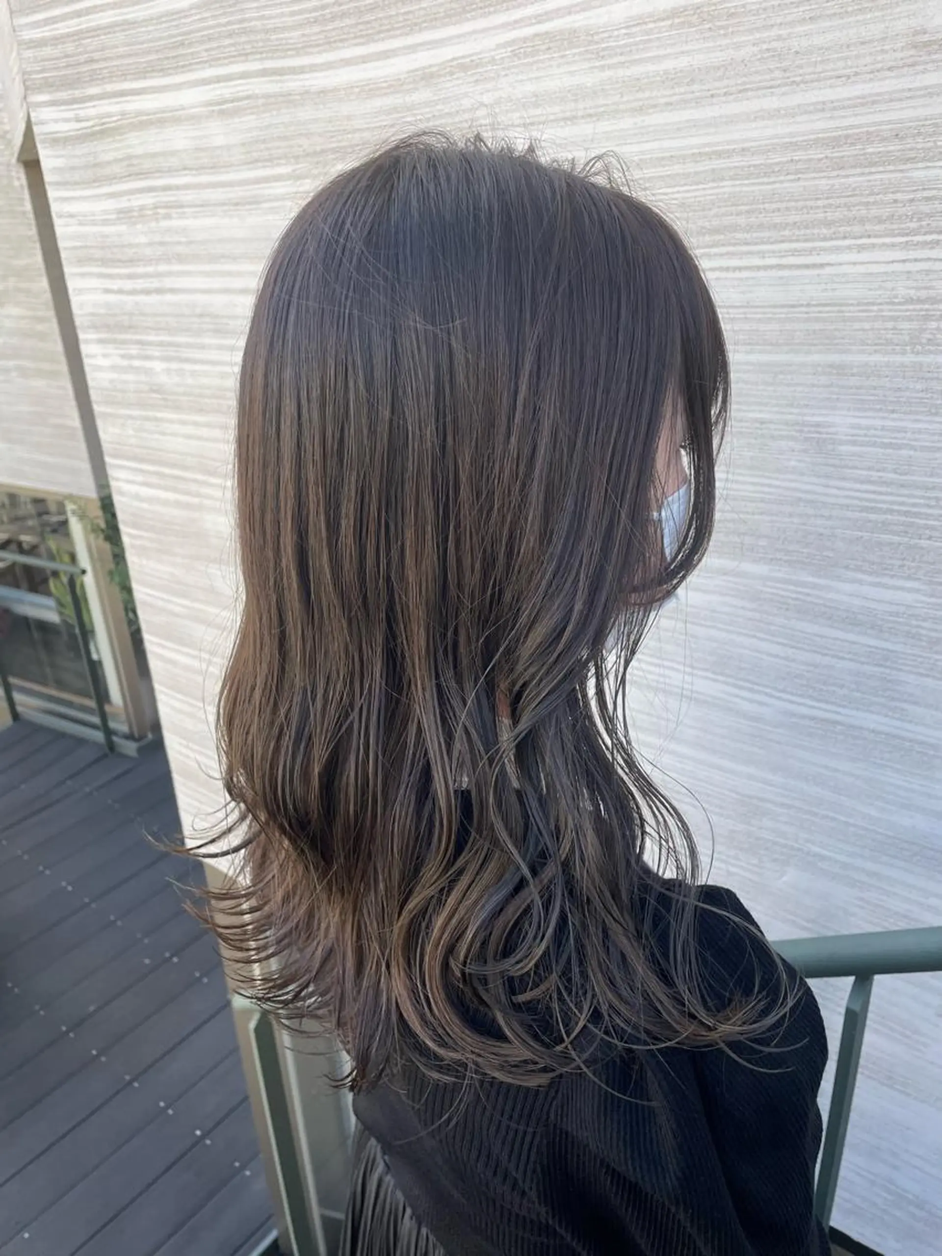 ロング 韓国風/オシャレ /縮毛矯正/滝口琴未のヘアスタイル