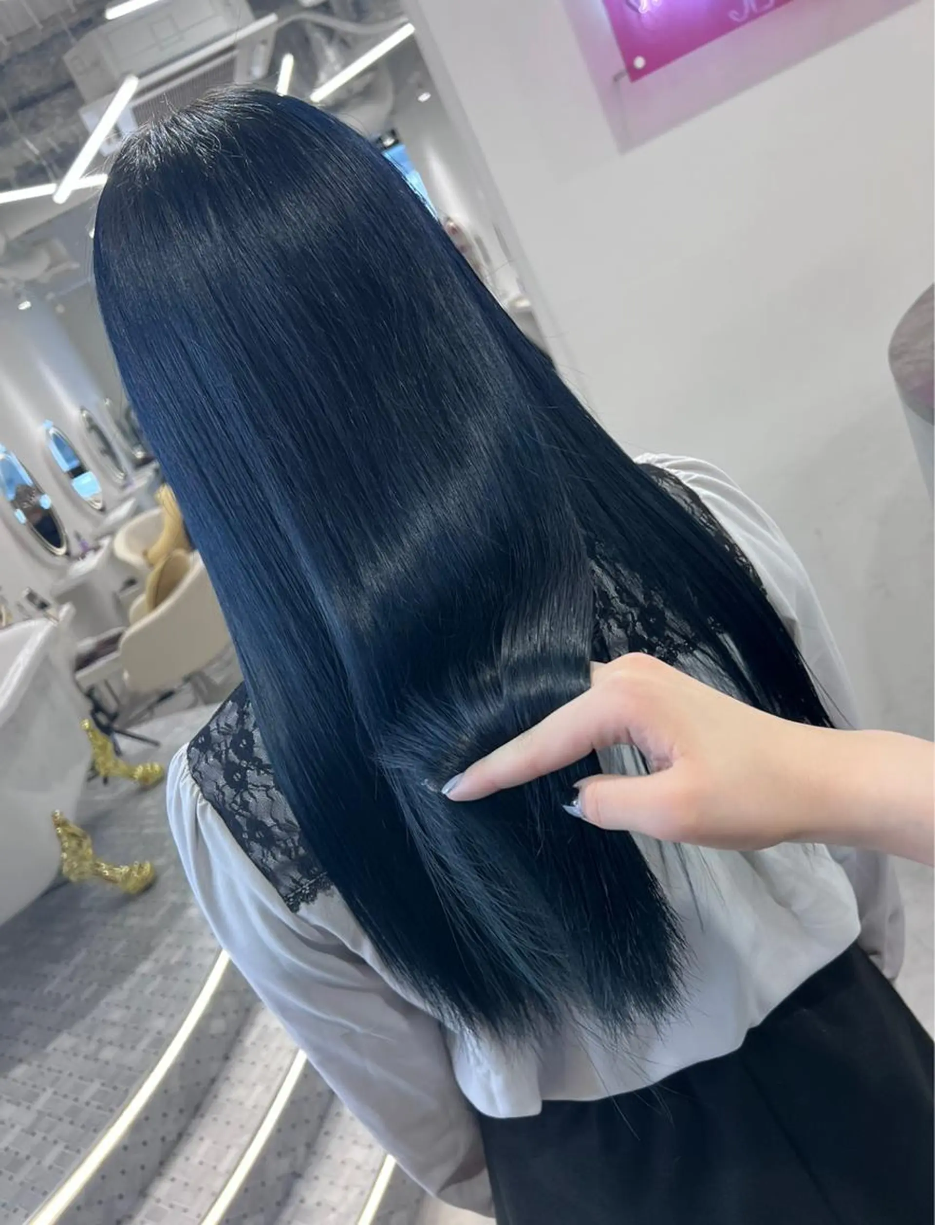 ロング ヘアカラー トリートメント Iris所属・ハイトーン特化サロン 💎MOCA💎のヘアスタイル